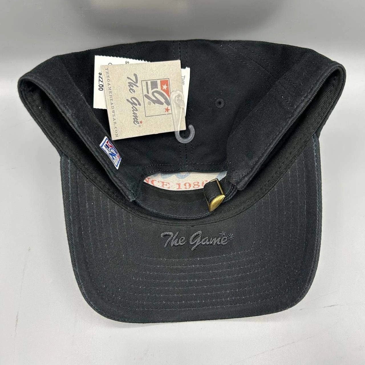 The Game Loyola University Chicago Hat Men Black Strap Back Cotton Size ONE SIZE - 4 Thumbnail