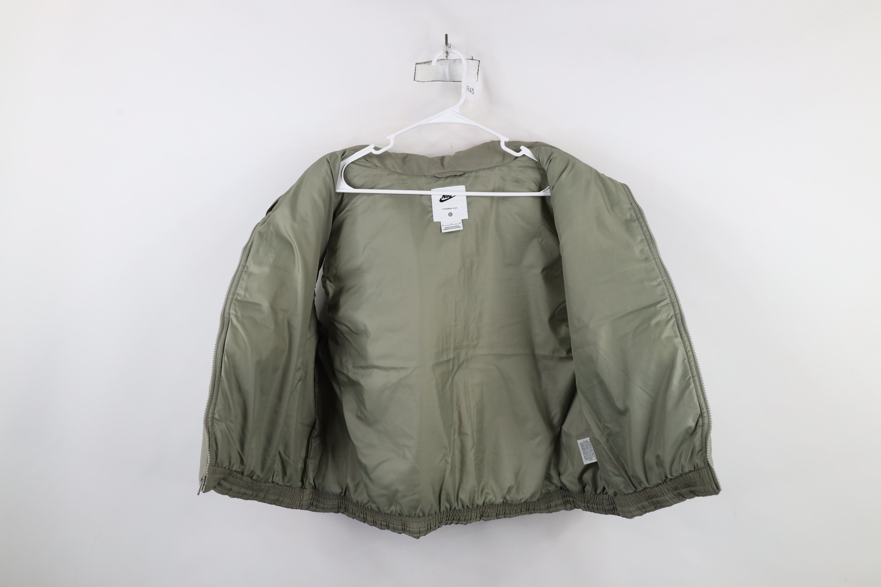 Nike × Vintage Nike Therma Fit Mini Swoosh Sleeveless Puffer Vest Jacket Size L / US 10 / IT 46 - 8 Thumbnail