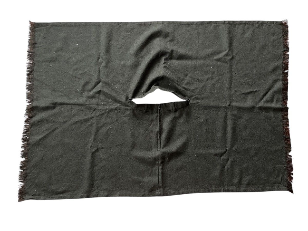 Jean Paul Gaultier Jean Paul Gaultier Black Square Skirt Size 26" / US 2 / IT 38 - 3 Thumbnail