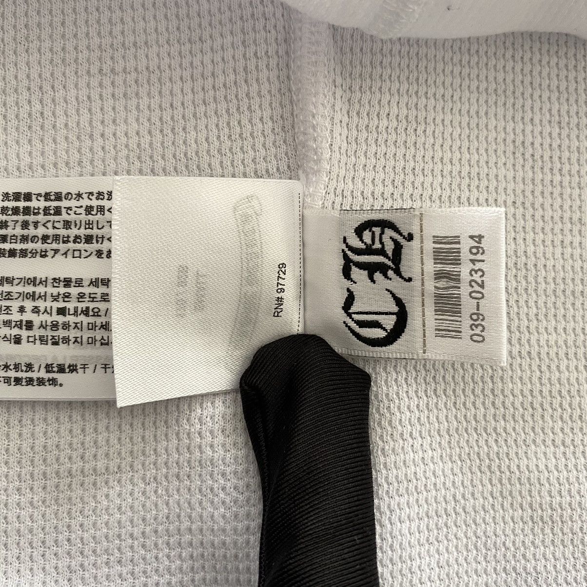 Chrome Hearts Chrome Hearts Scroll Thermal long t-shirt white Size S / US 4 / IT 40 - 11 Thumbnail