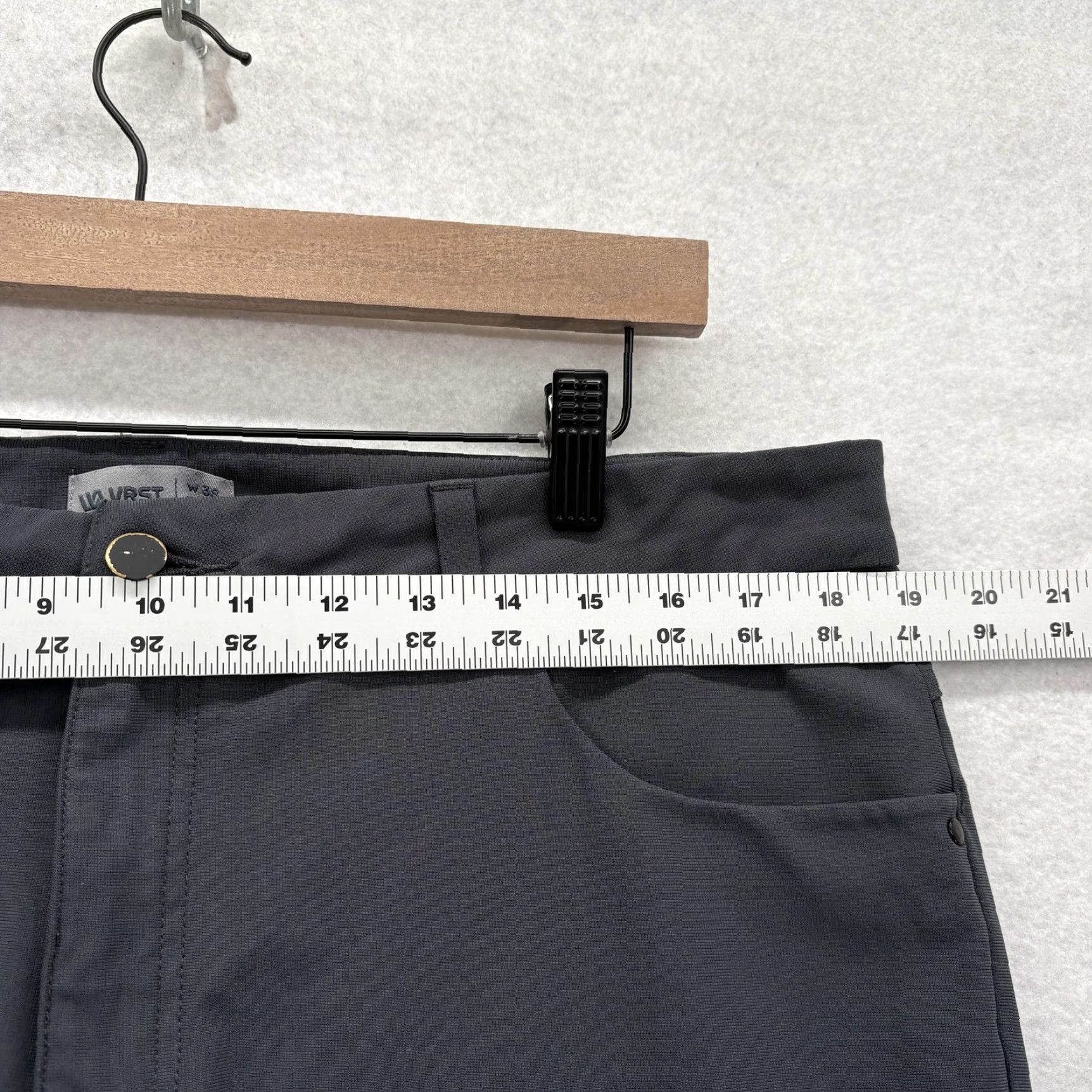 Vintage VRST Limitless Slim Fit 5-Pocket Pants Mens 38x28 Gray Stretch Tech Chino Gym Size US 38 / EU 54 - 6 Thumbnail