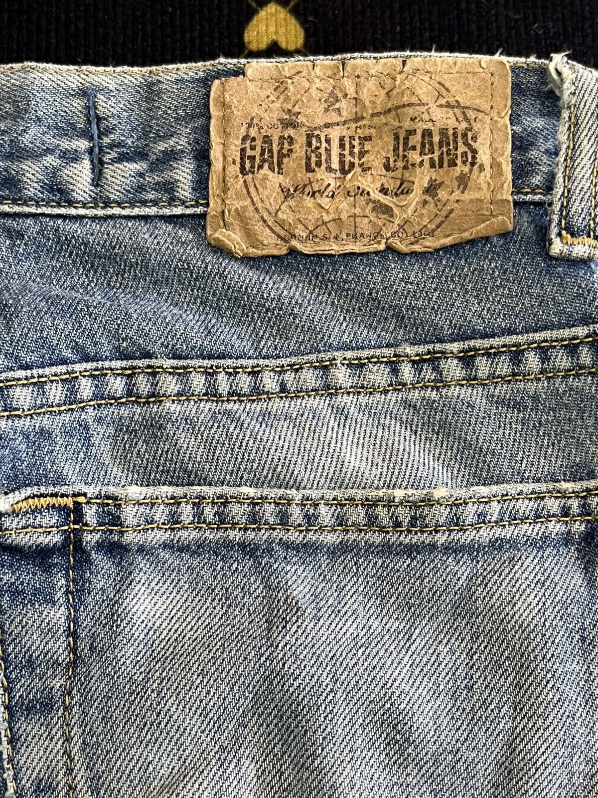 Gap Vintage Gap Blue Jeans Ripped Distressed Denim Size US 28 / EU 44 - 10 Thumbnail