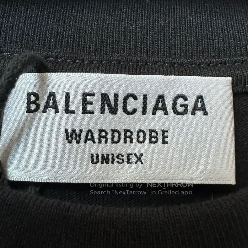 Balenciaga Balenciaga Black printed short-sleeve Size US XS / EU 42 / 0 - 3 Thumbnail