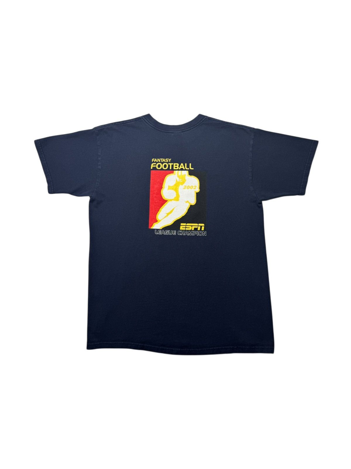 Vintage Vintage 2002 ESPN Fantasy Football League Champion Tee Shirt Size US L / EU 52-54 / 3 - 1 Thumbnail