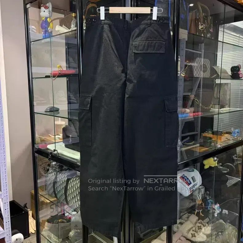 Acne Studios Acne Studios size XL SS24 Logo Embroidered Cargo Pants Size US 26 / EU 42 - 1 Thumbnail