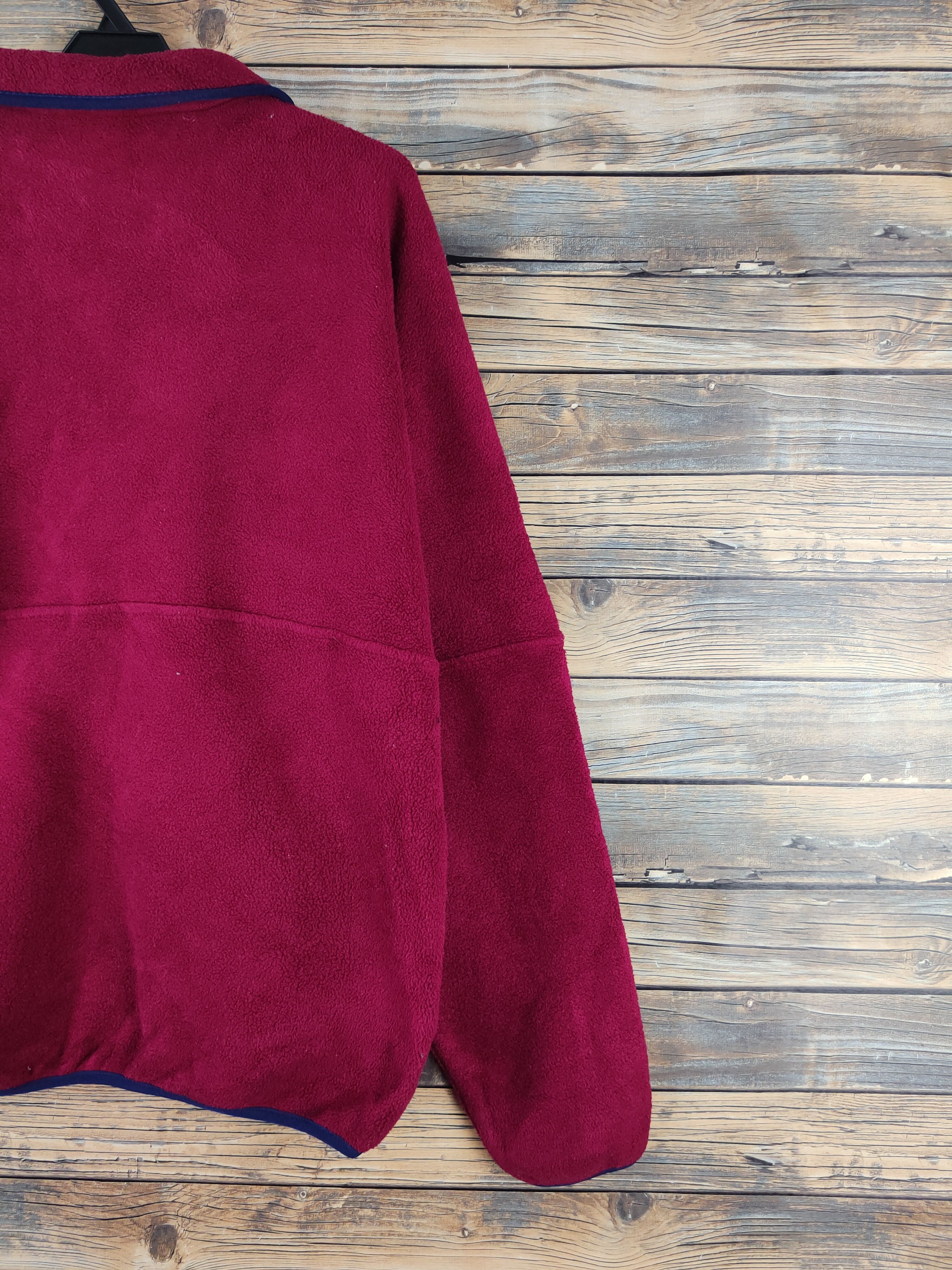 Penfield × Polartec DL Penfield Polartec Maroon Wool Sweatshirts #884 Size US XL / EU 56 / 4 - 12 Thumbnail