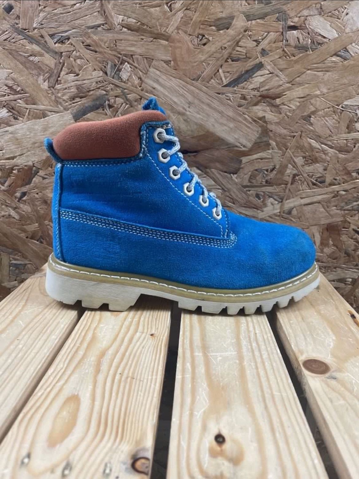 Caterpillar Caterpillar Suede Boots Women Blue Size US 6 / IT 36 - 2 Thumbnail