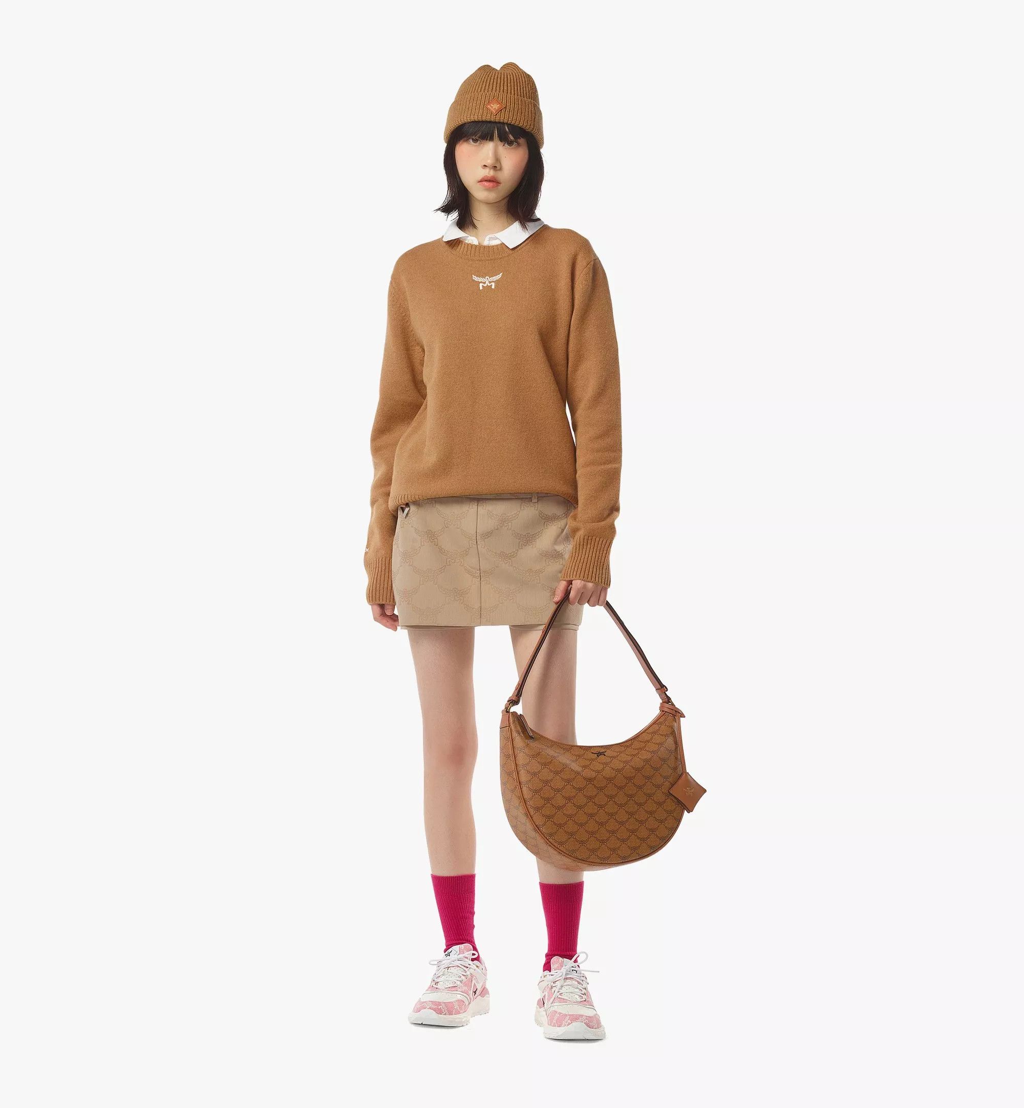 MCM o1mt1gz0725 Size: OS / Medium Hobo Bag in Brown Size ONE SIZE - 6 Thumbnail