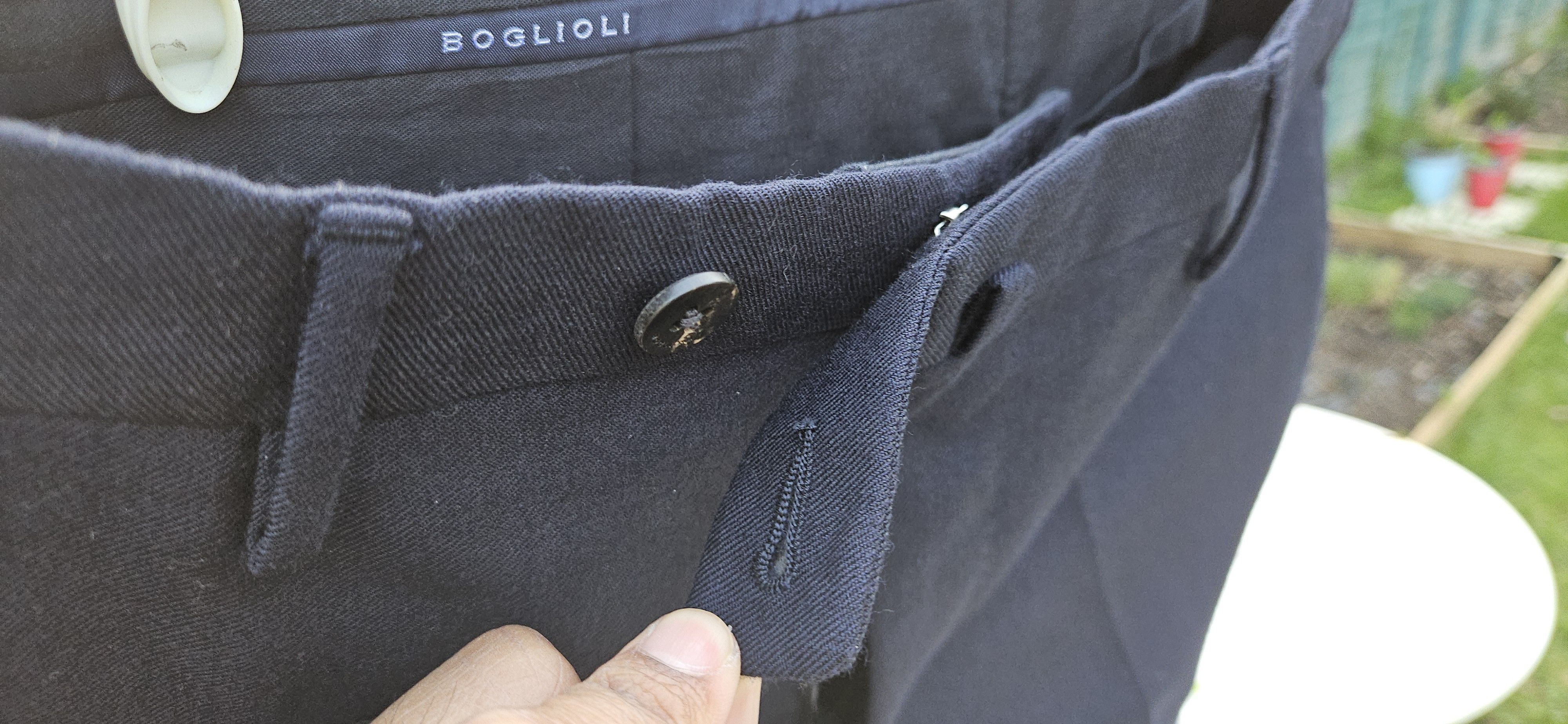 Boglioli 2Pc Suit. Single-Breast Wool. Unworn, IT 46, rrp $2000 Size 36R - 13 Thumbnail