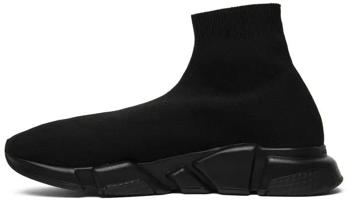 Balenciaga o1tr1nto0525 Speed Recycled Knit Sneakers in Black Size US 10 / EU 43 - 2 Thumbnail
