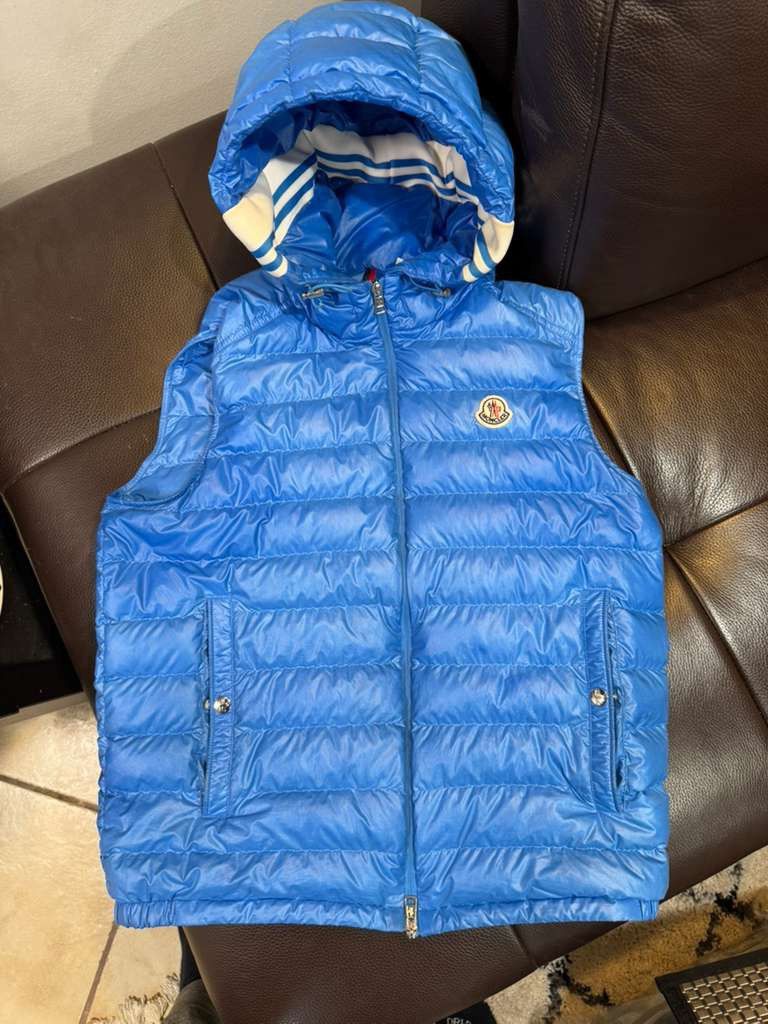 Moncler Moncler clai quilted full zip hooded vest Size US L / EU 52-54 / 3 - 1 Thumbnail