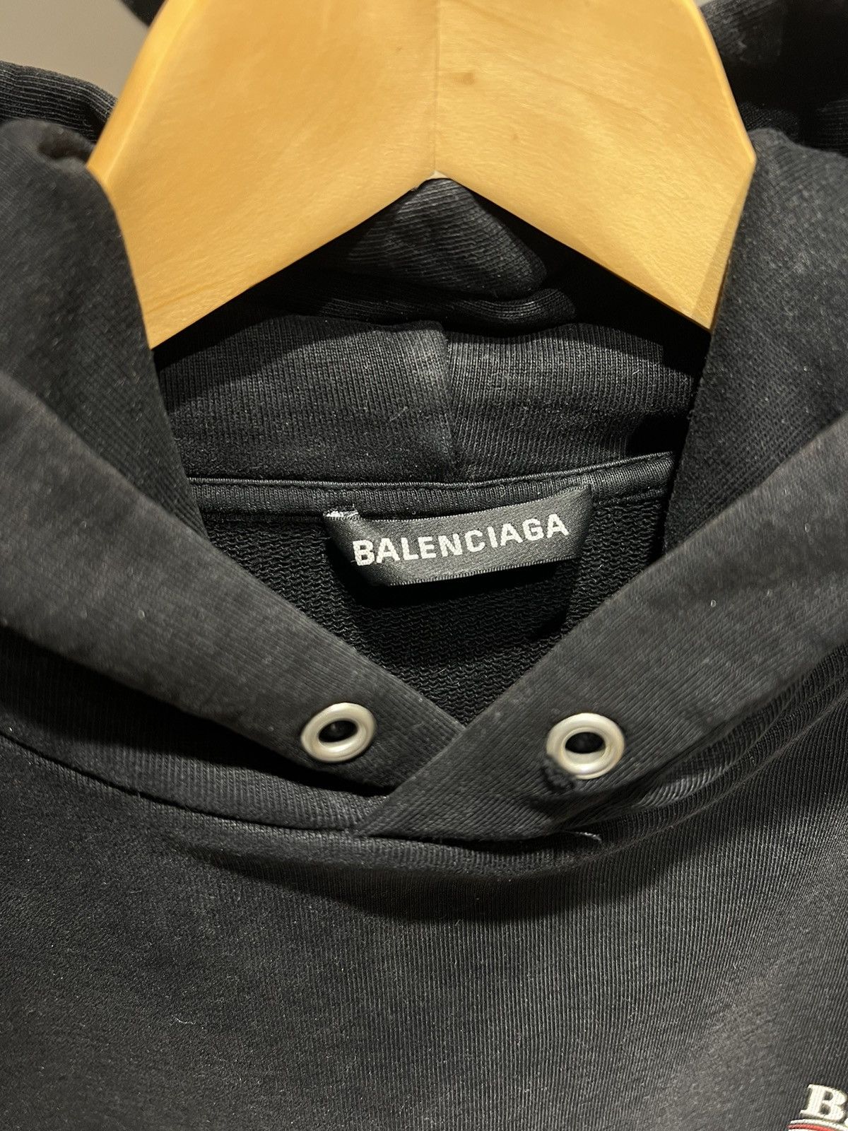 Balenciaga 🚨Balenciaga Black hoodie Political Campaign logo Size US M / EU 48-50 / 2 - 5 Thumbnail