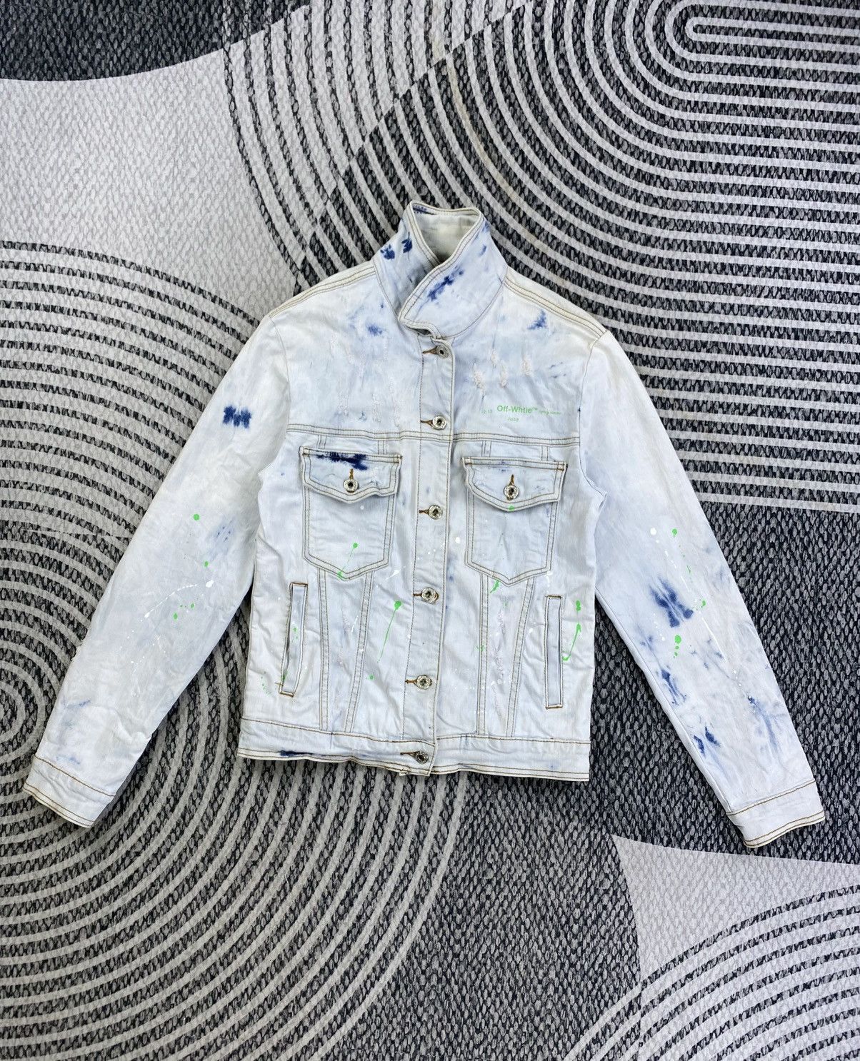 Off-White 2013 OFF-WHITE c/o VIRGIL ABLOH Denim Jacket Size US S / EU 44-46 / 1 - 5 Thumbnail