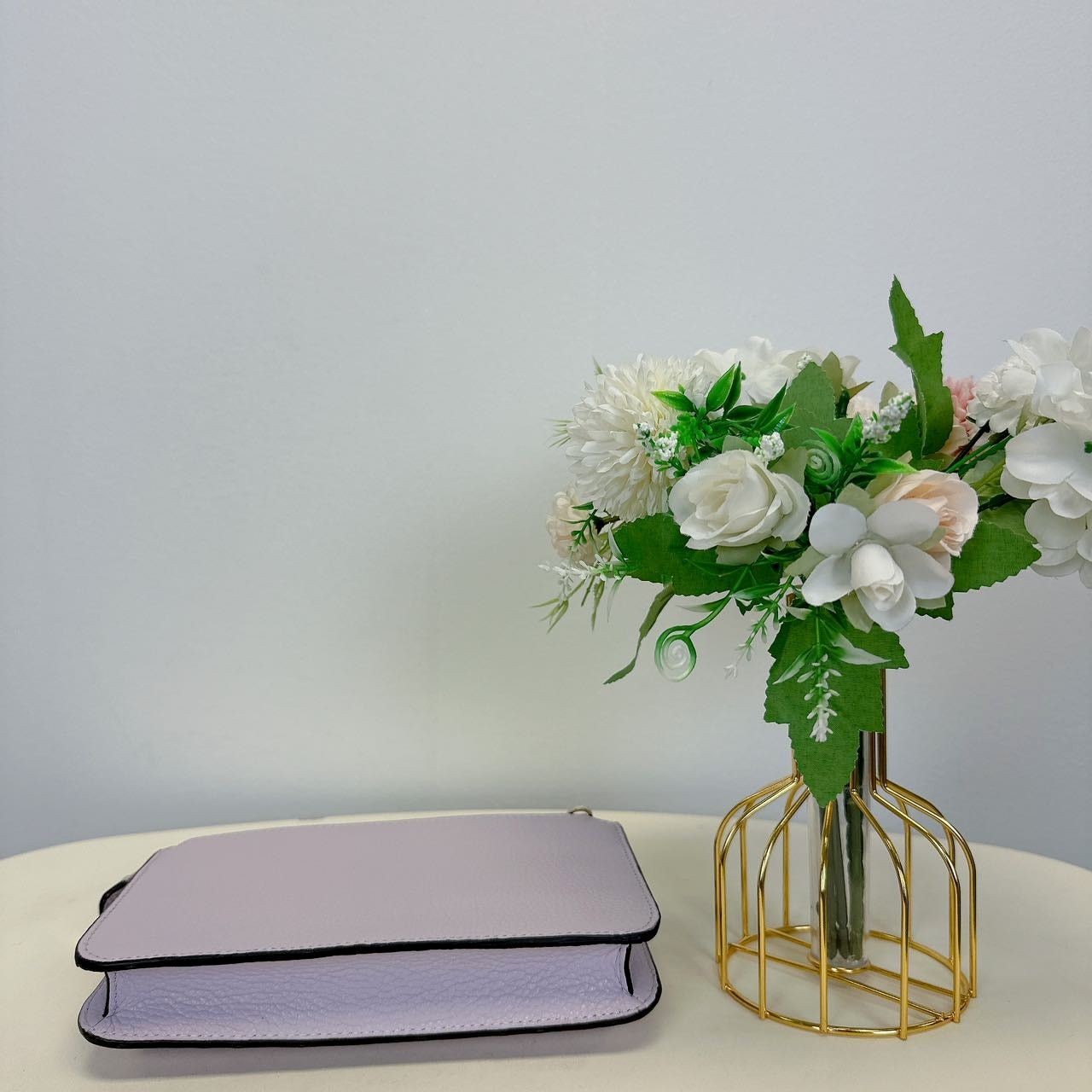 Kate Spade Kate Spade Leila Small Leather Crossbody Lilac Moon K8284 Size ONE SIZE - 6 Thumbnail