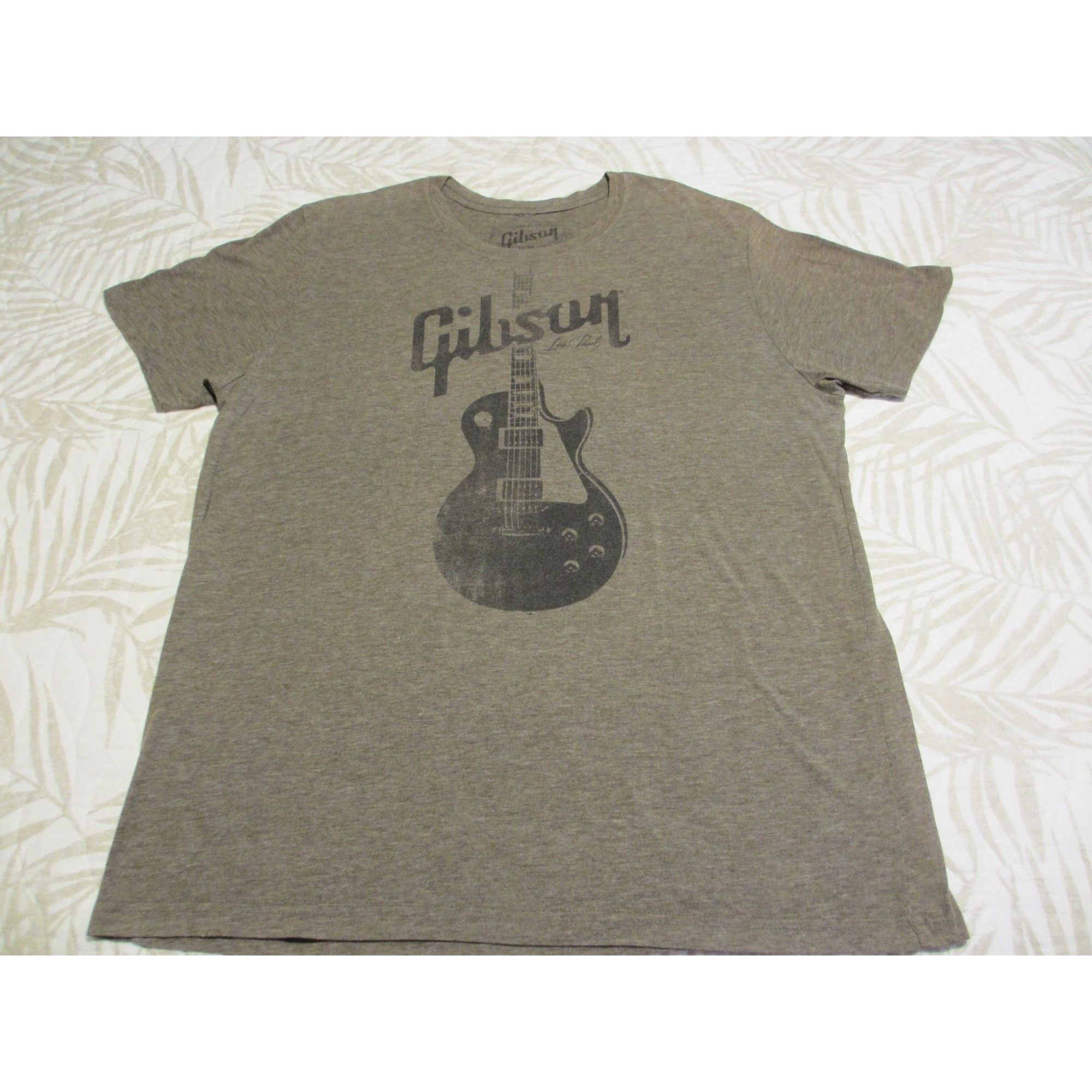 Other Gibson Heather Brown Graphic T-Shirt Extra Large 85% Cotton Size US XL / EU 56 / 4 - 1 Thumbnail