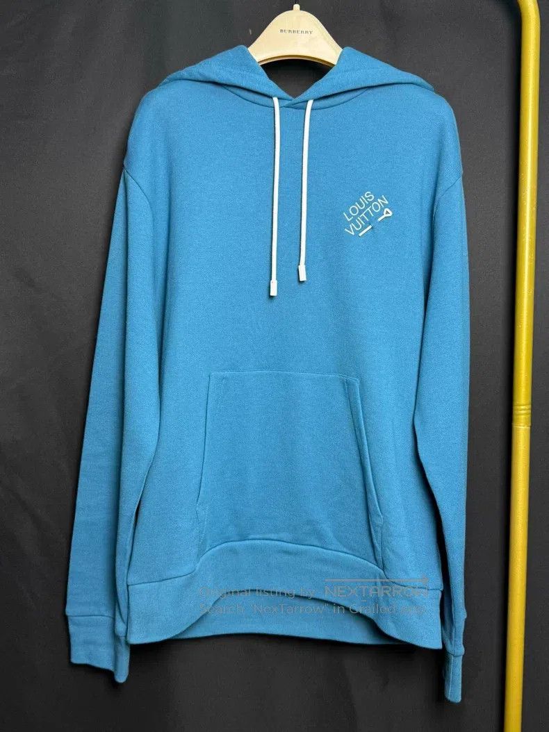 Louis Vuitton Louis Vuitton Lake Blue Hoodie Size US S / EU 44-46 / 1 - 1 Thumbnail
