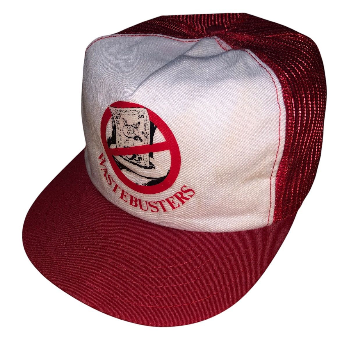 Vintage Vintage Wastebusters trucker cap Size ONE SIZE - 2 Thumbnail