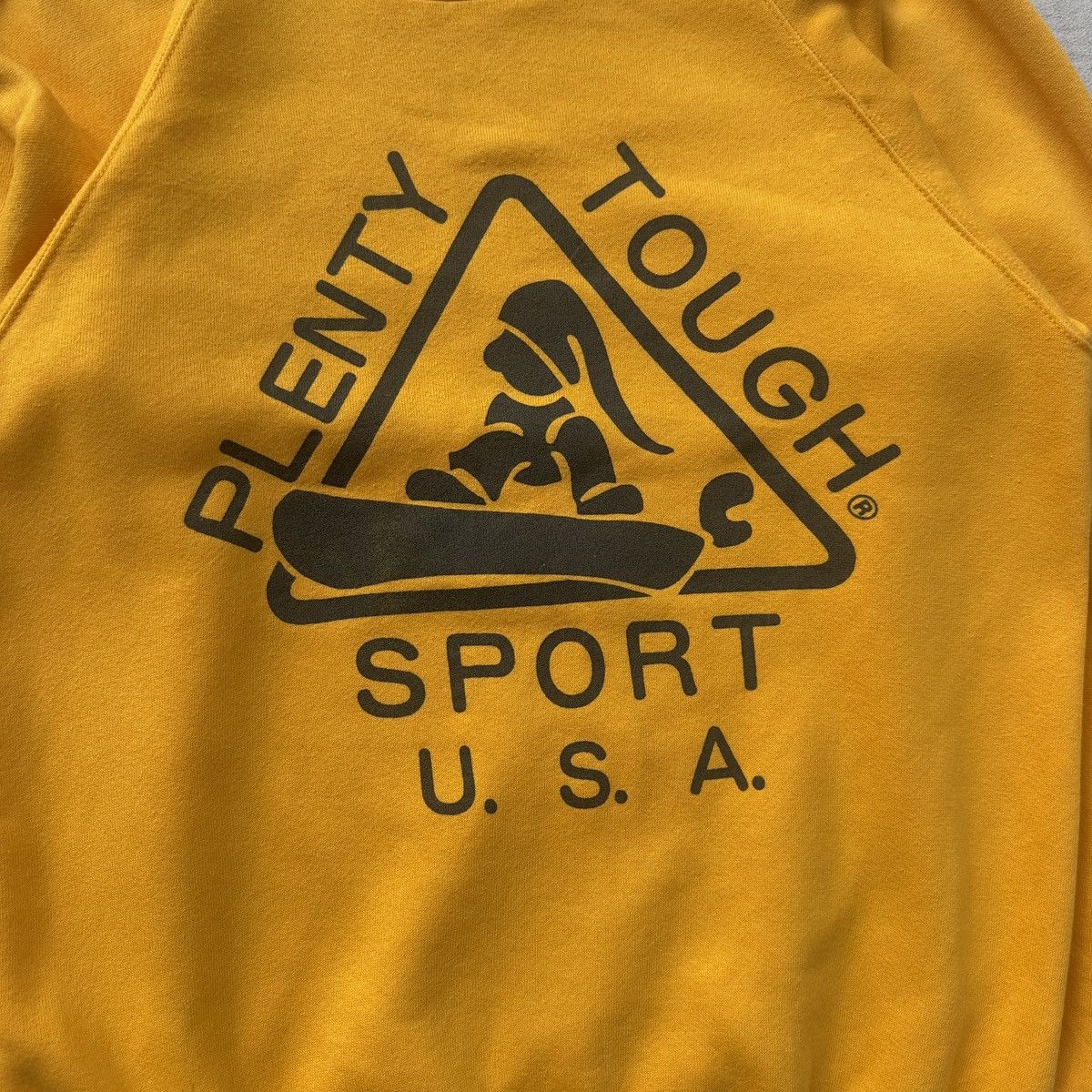 Vintage VINTAGE PLENTY TOUGH SPORT USA LOGO 90’s CREWNECK USA Size US S / EU 44-46 / 1 - 4 Thumbnail