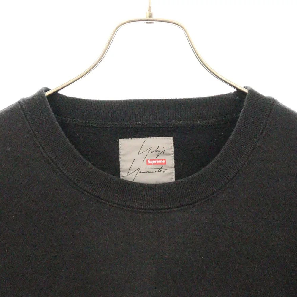 Yohji Yamamoto SUPREME 20AW × Yohji Yamamoto logo crewneck sweatshirt Size US L / EU 52-54 / 3 - 3 Thumbnail