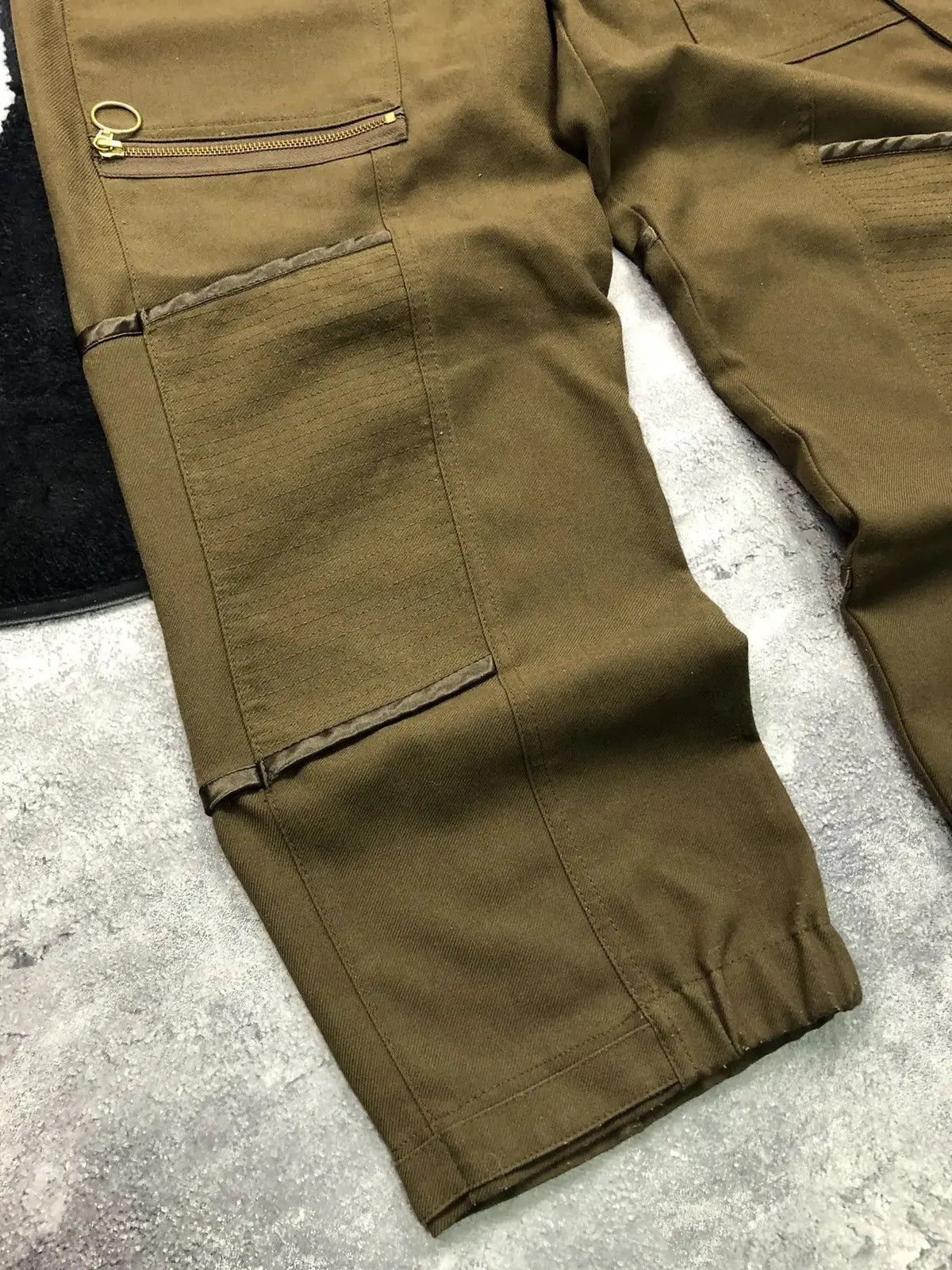 ME+EM ME+EM Vintage Streetwear Avantgarde Pants 14 Size Brown Hype Size 32" / US 10 / IT 46 - 2 Thumbnail