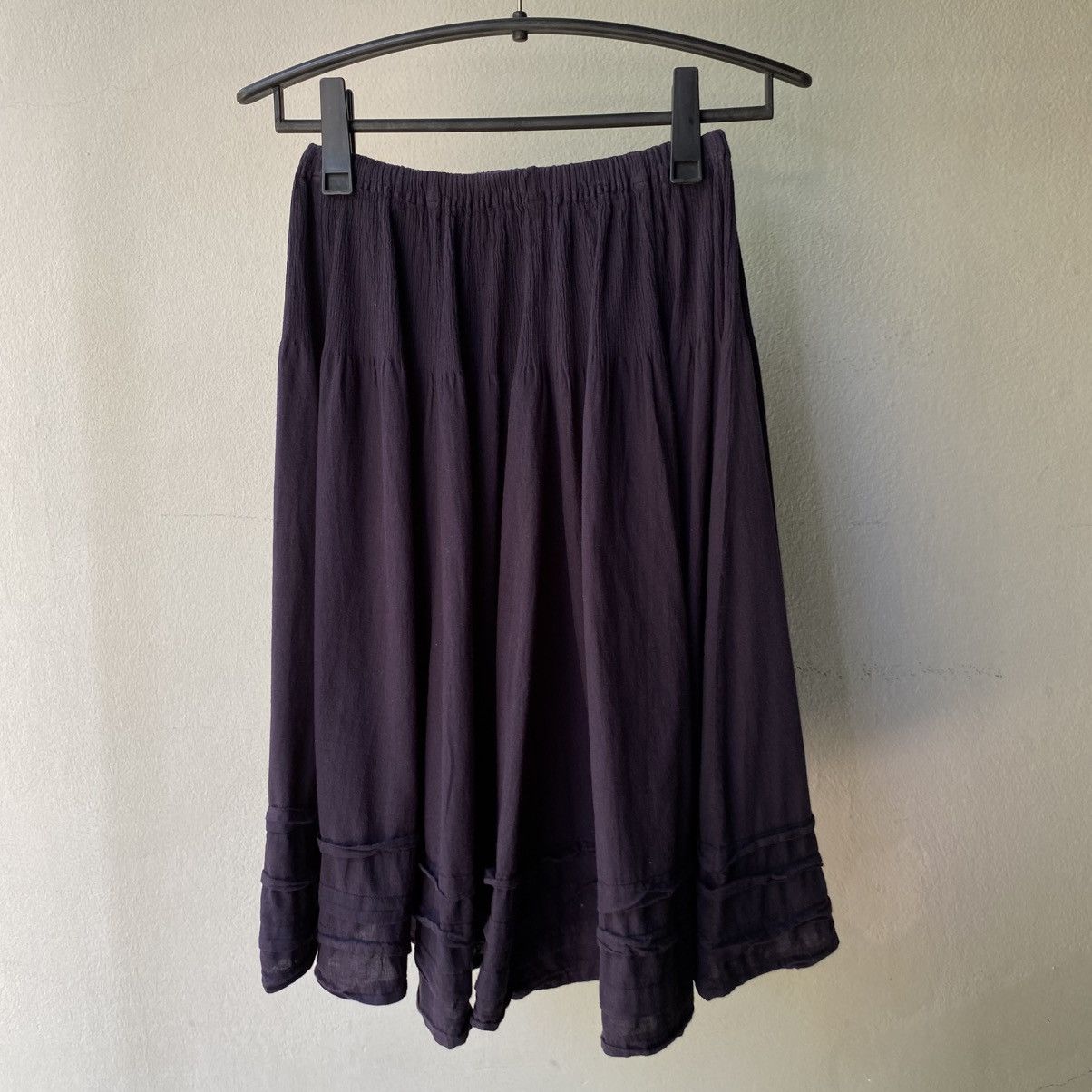 Tsumori Chisato Tsumori Chisato Black Flared Midi Skirt Size 25" / US 0 / IT 36 - 11 Thumbnail