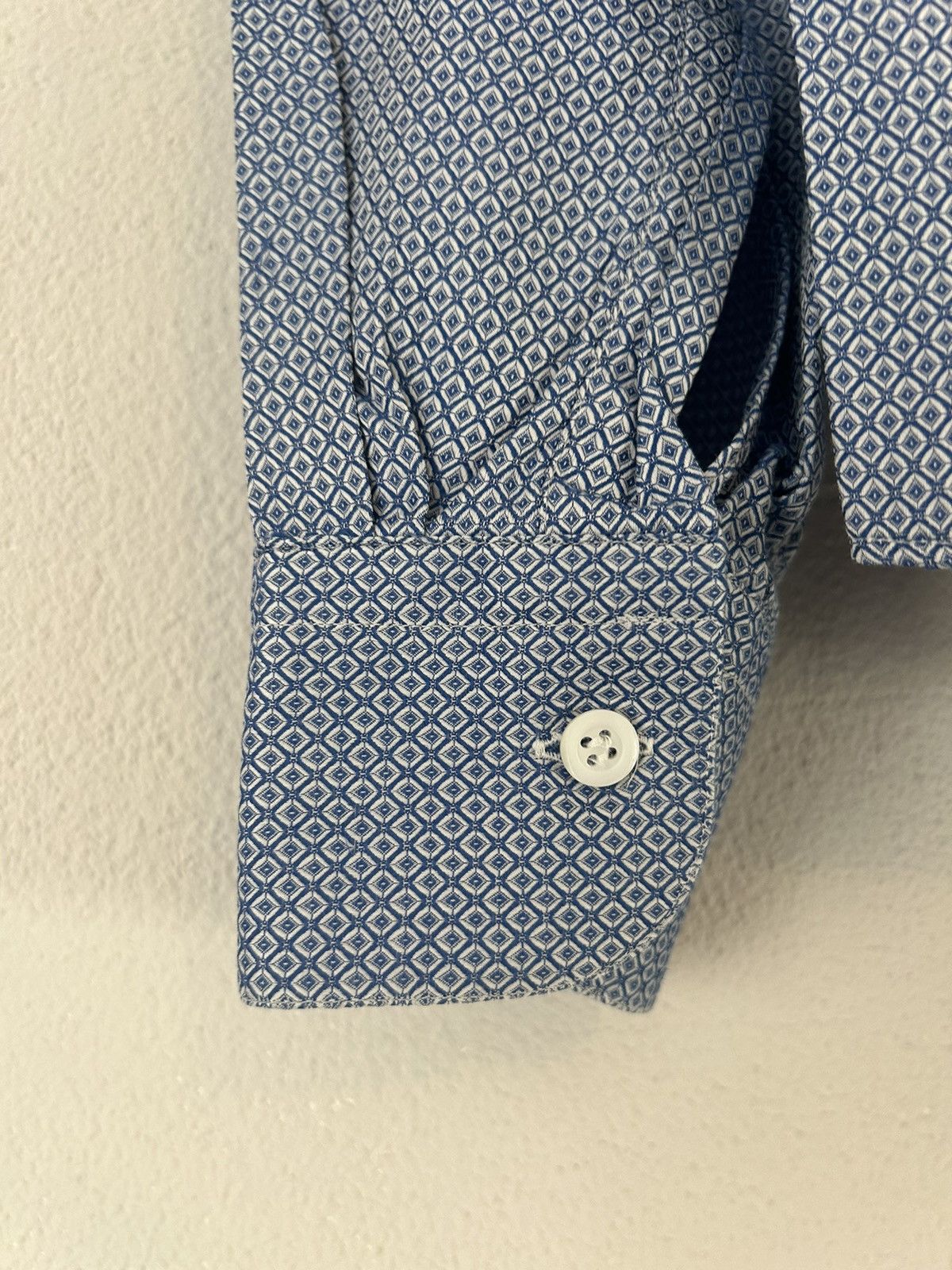 Dries Van Noten Blue Button-Up Shirt Size US M / EU 48-50 / 2 - 7 Thumbnail