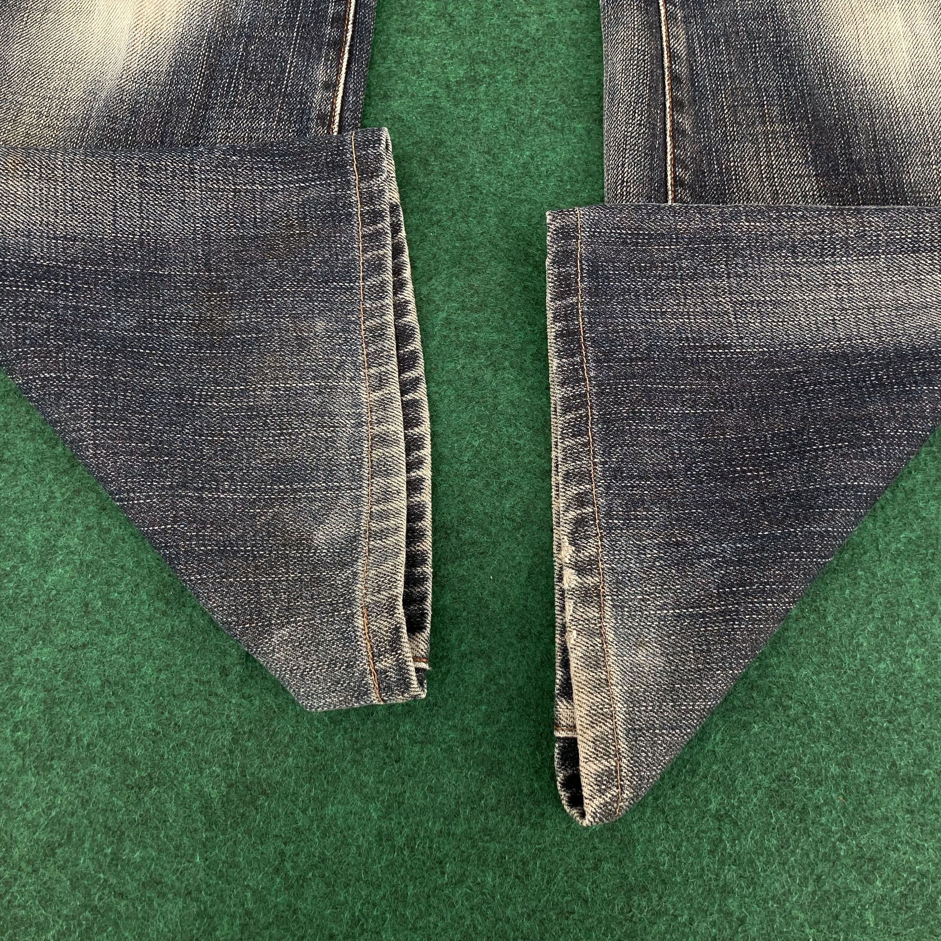 Big John Vtg Big John Blue Denim Flare Sz 32 Bootcut Jeans Size US 32 / EU 48 - 8 Thumbnail