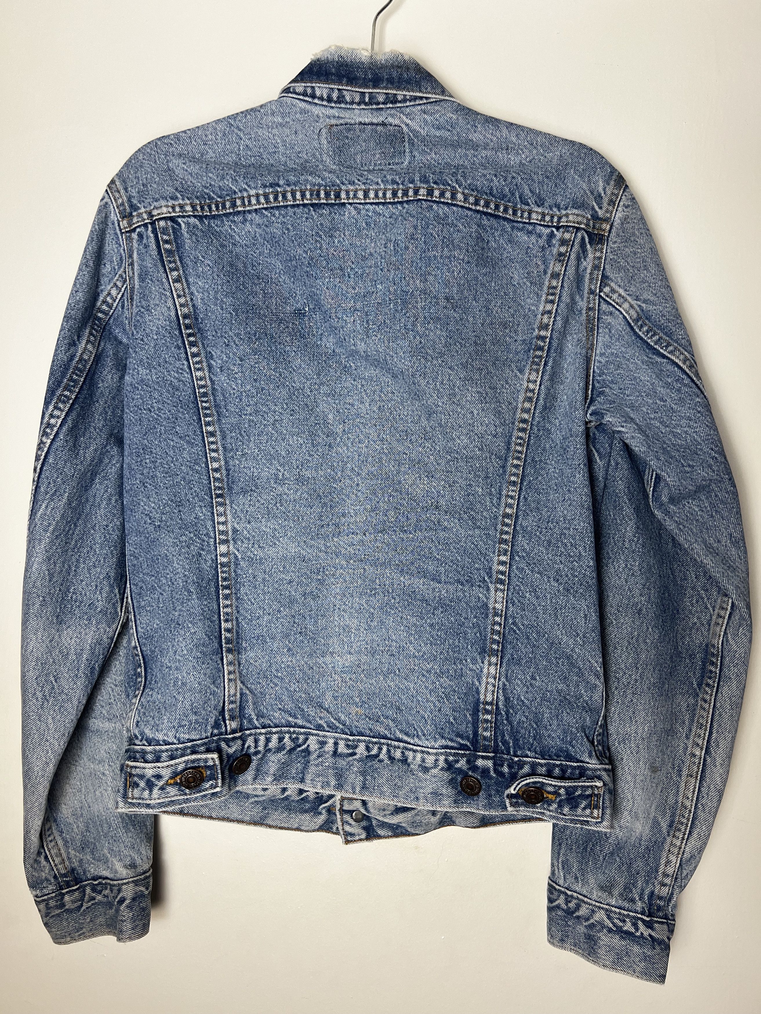 Levi's Vintage Levi's 4 Pocket Denim Blue Jean Jacket Size US S / EU 44-46 / 1 - 6 Thumbnail