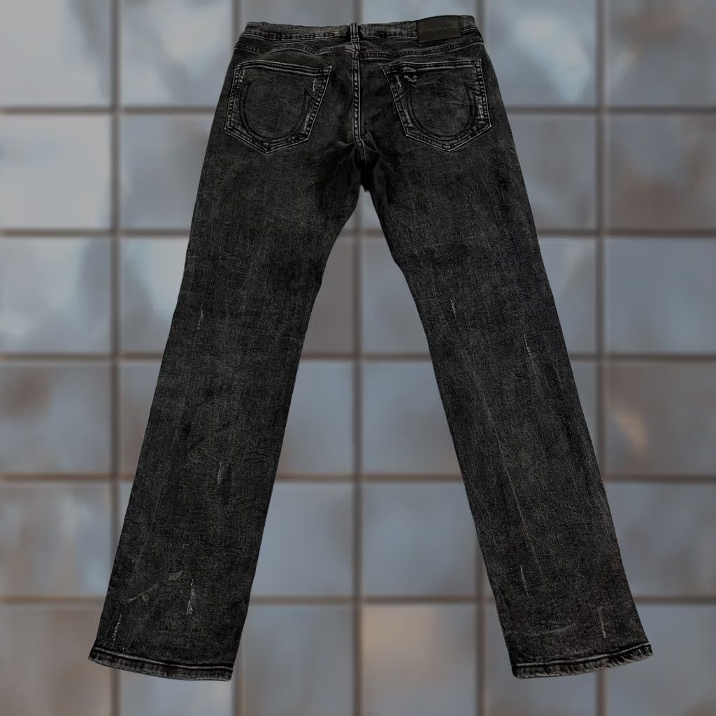 True Religion True Religion Jeans Relaxed Skinny 32 Dark Grey Denim 5-Pocket Rocco Men Fashion Vintage? No (adjusted) Size US 32 / EU 48 - 1 Thumbnail