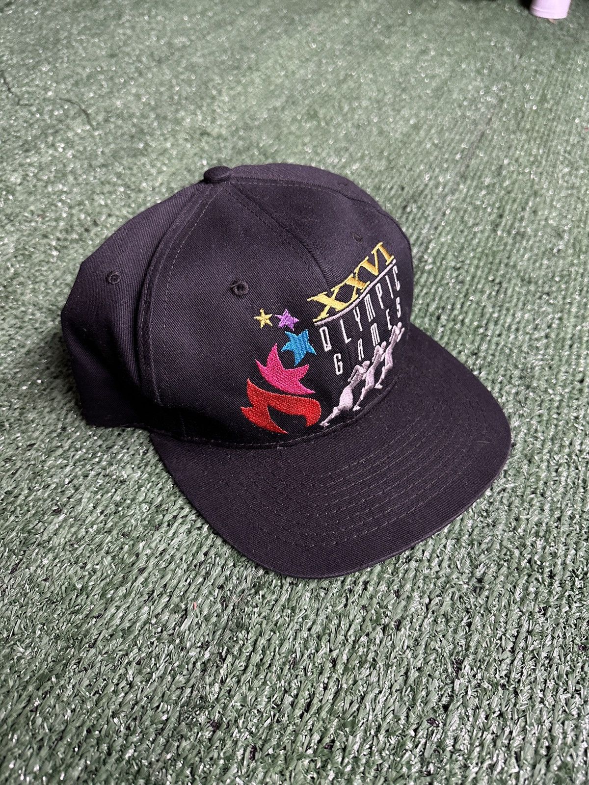 USA Olympics VTG Atlanta 1996 Olympics SnapBack Size ONE SIZE - 1 Thumbnail