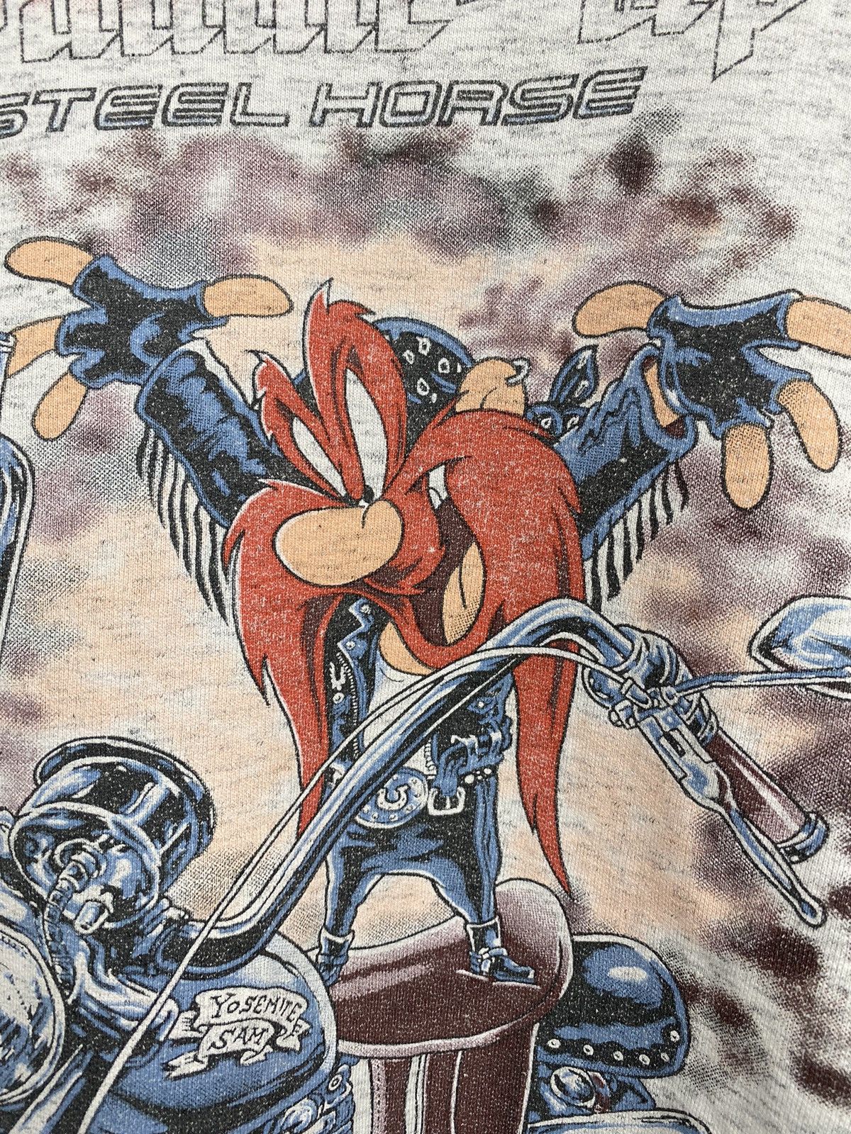 Harley Davidson Vintage 80s Yosemite Sam Choppers Sweatshirt Harley Davidson Size US L / EU 52-54 / 3 - 7 Thumbnail