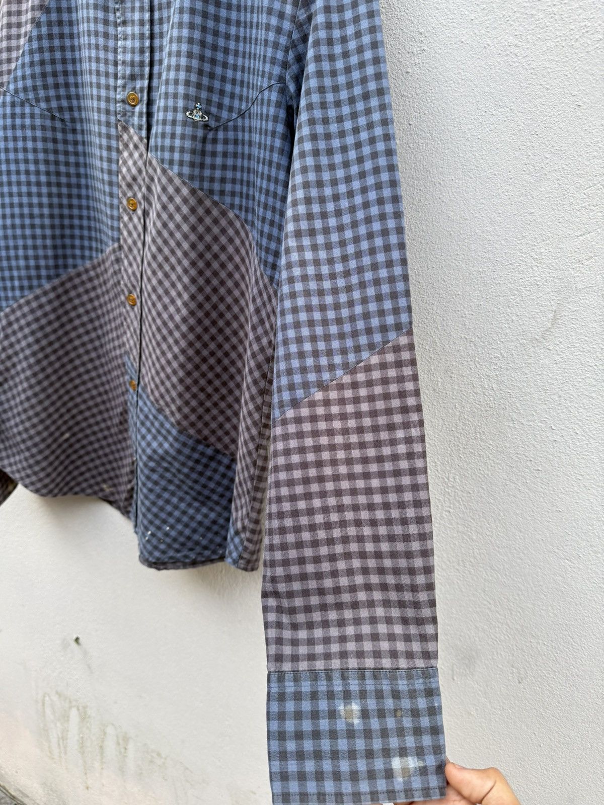 Vivienne Westwood Vivienne Westwood MAN Reconstructed Asymmetrical Shirt Size US M / EU 48-50 / 2 - 9 Thumbnail