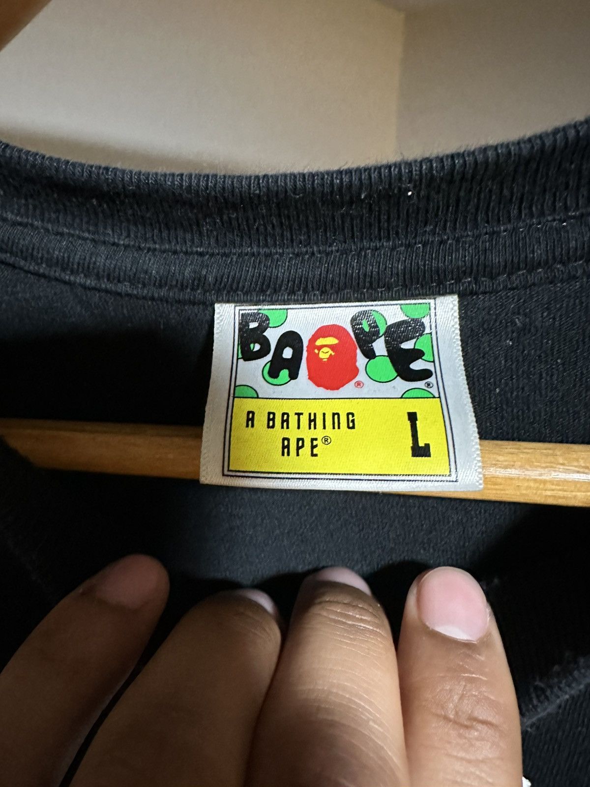 Bape College Tee Size US L / EU 52-54 / 3 - 4 Thumbnail