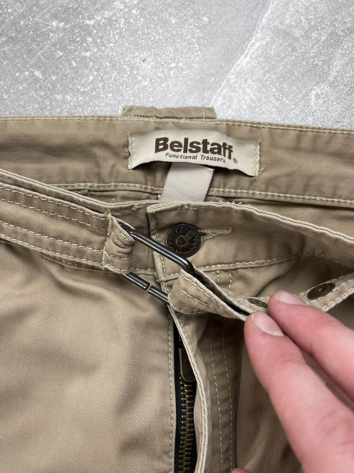 Belstaff Belstaff Tech Workwear Utility Functional Trousers Pants Size US 34 / EU 50 - 11 Thumbnail