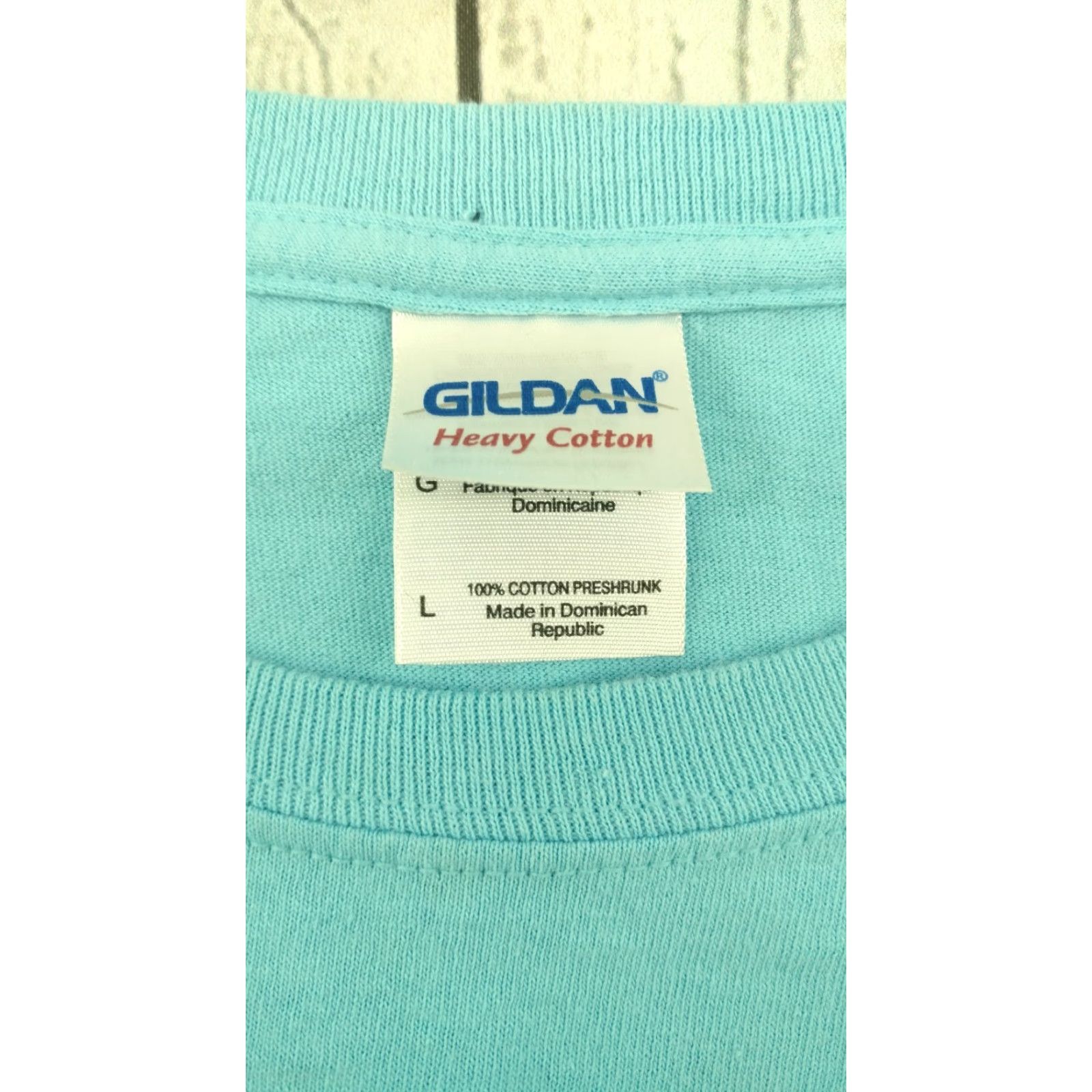 Gildan Gildan T-Shirt Blue The Geek Gathering Sheffield 2014 cosplay convention Size L Mens Graphic Tee Short Sleeve 100% Cotton Regular Size US L / EU 52-54 / 3 - 6 Thumbnail