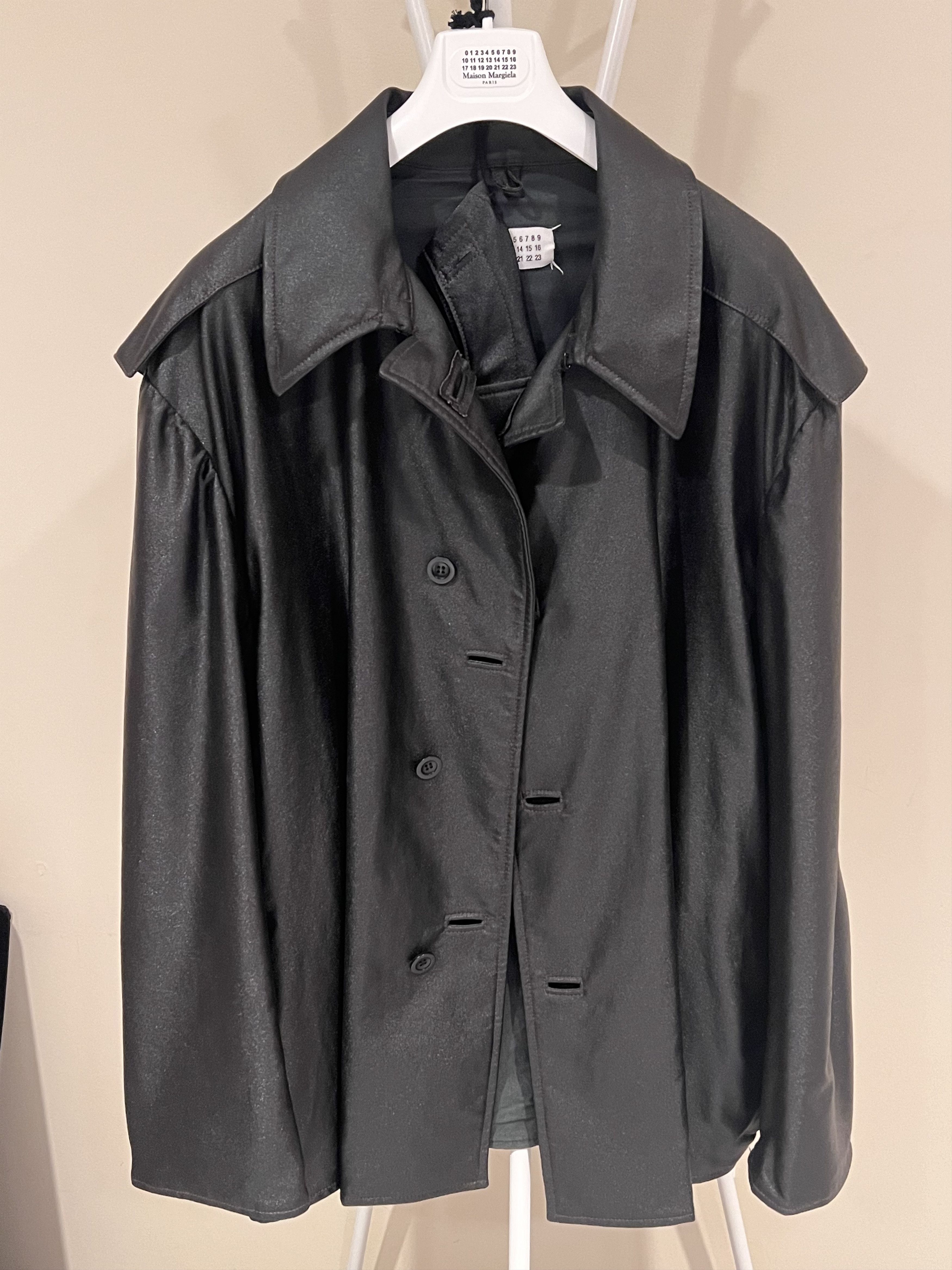 Maison Margiela Margiela - Black Cotton Jacket Size US M / EU 48-50 / 2 - 5 Thumbnail