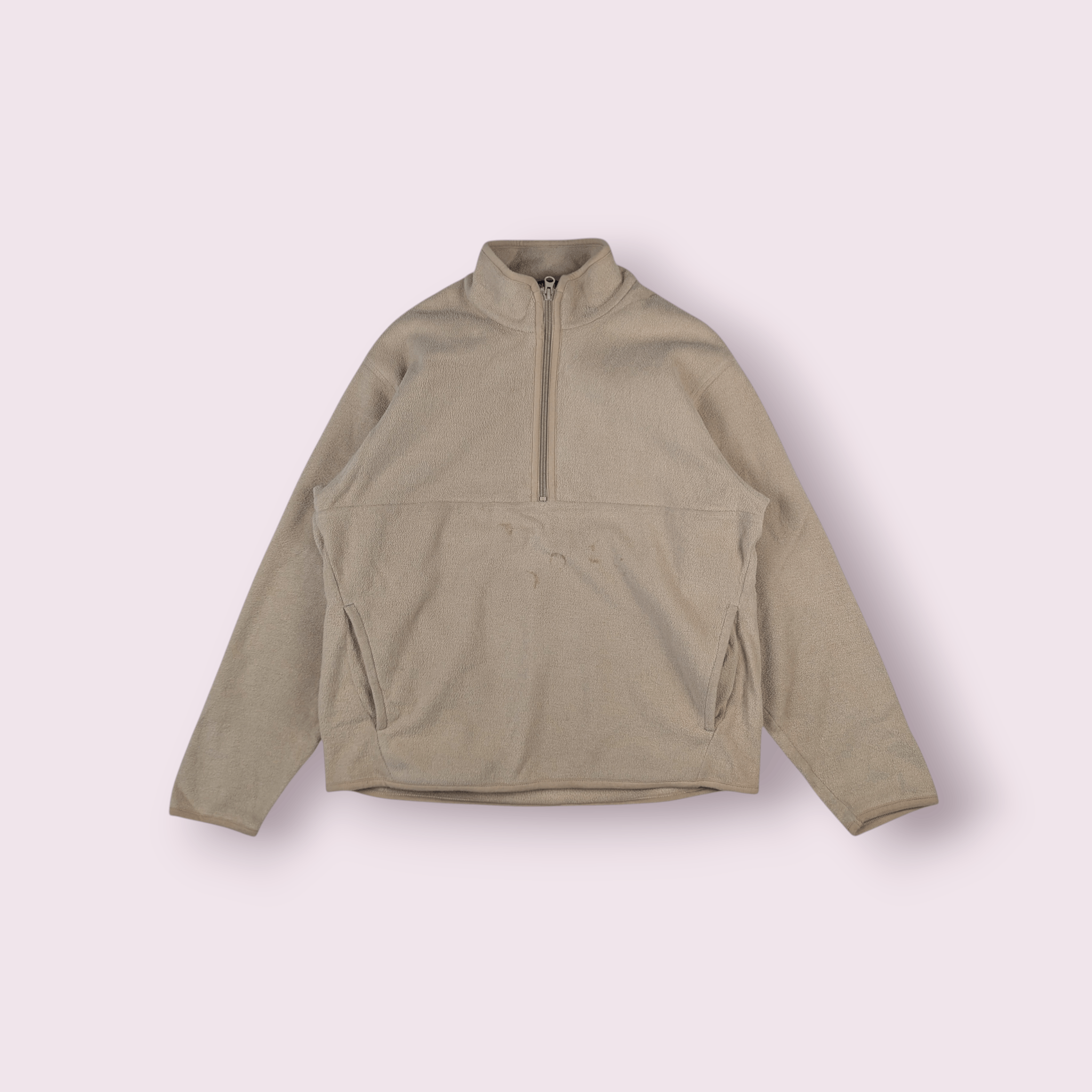 Uniqlo Vintage 90's UNIQLO Fleece Sweatshirts Pullover Size US M / EU 48-50 / 2 - 2 Thumbnail