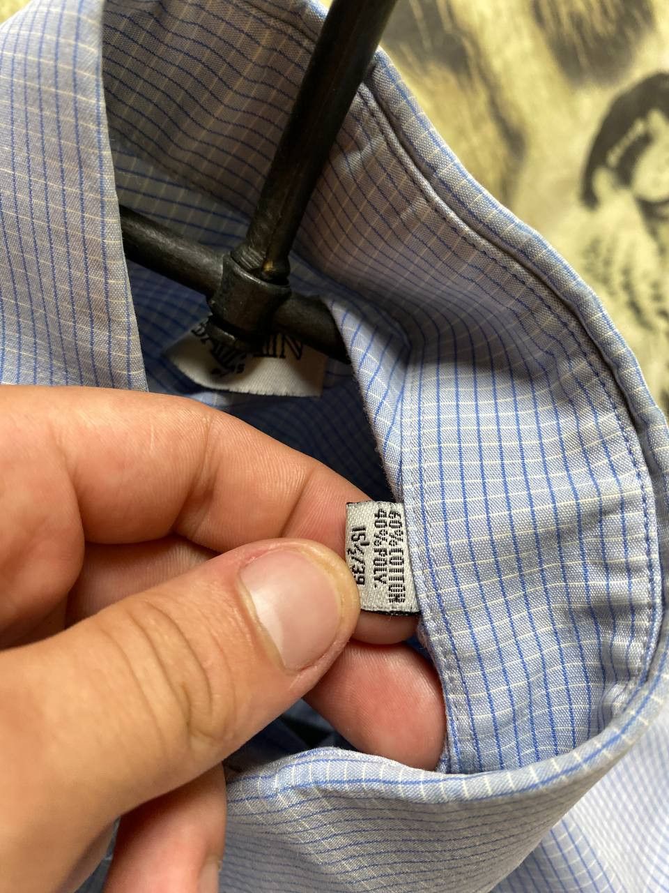 Balmain × Vintage 1990s Balmain Paris Classic Button-Up Shirt Size US L / EU 52-54 / 3 - 5 Thumbnail