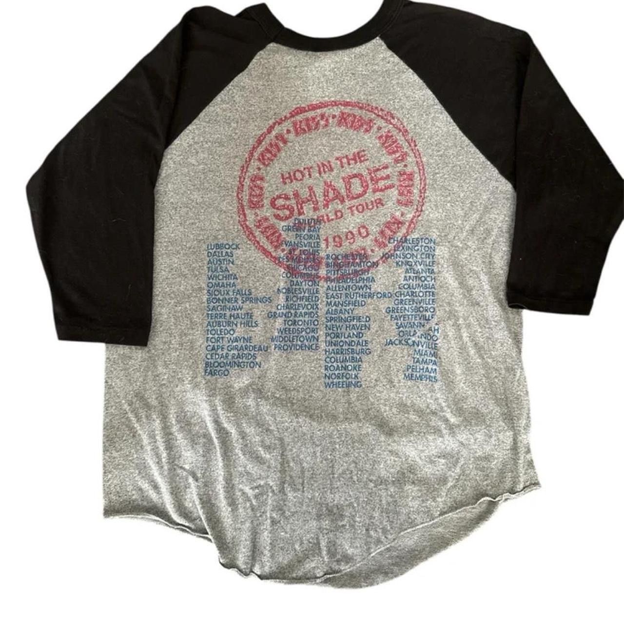 Vintage Vintage 90s hot in the shade kiss tour baseball tee Size US XL / EU 56 / 4 - 3 Thumbnail
