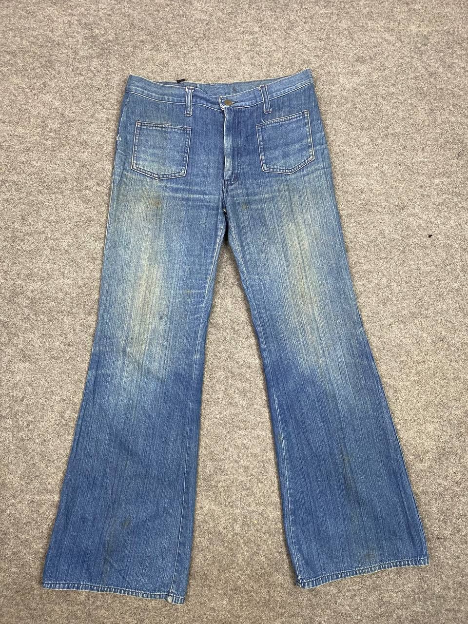 vintage acapulco japanese brands bootcut flare denim
