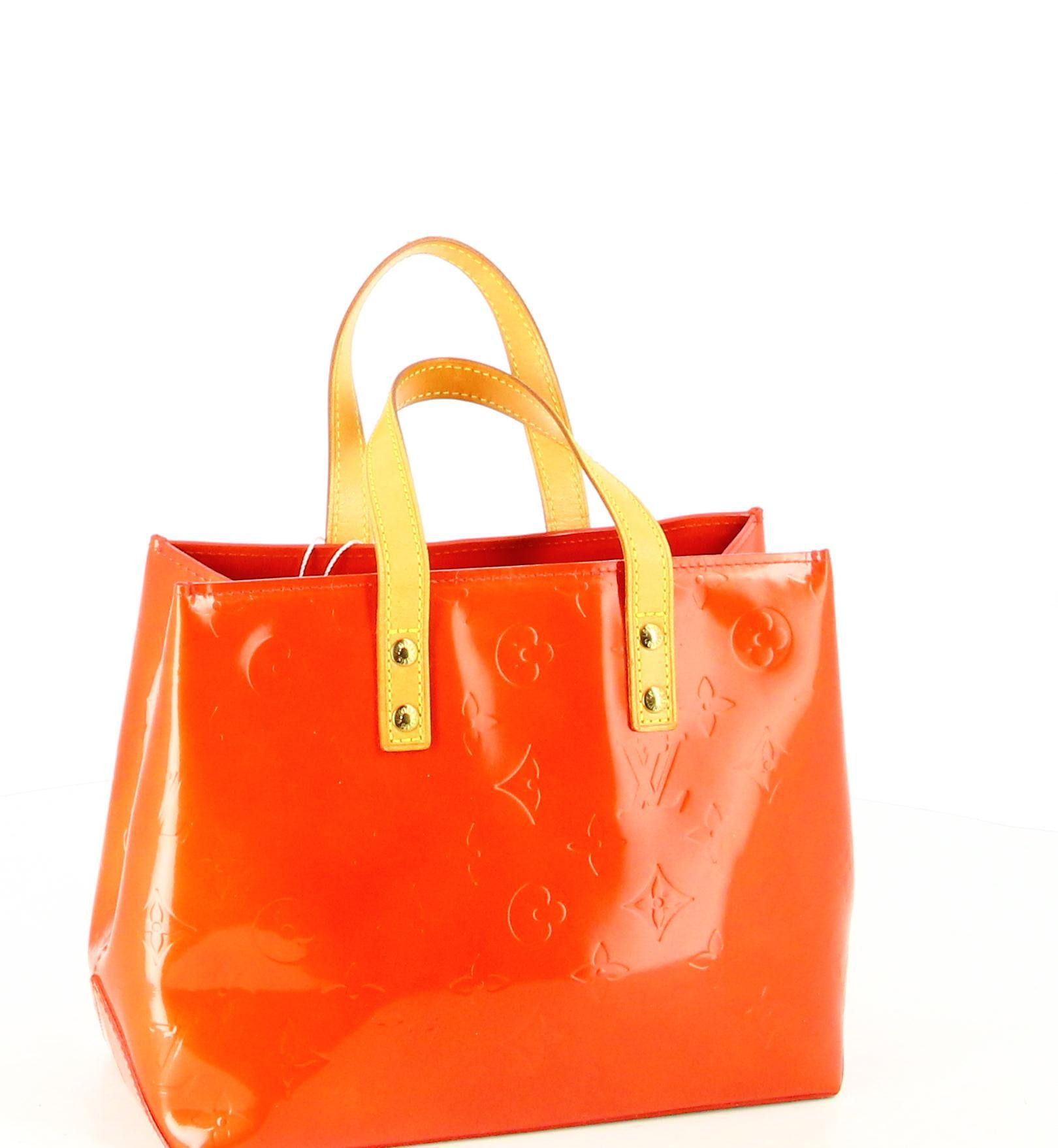image of 2003 Louis Vuitton Monogram Red Vernis Handbag, Women's