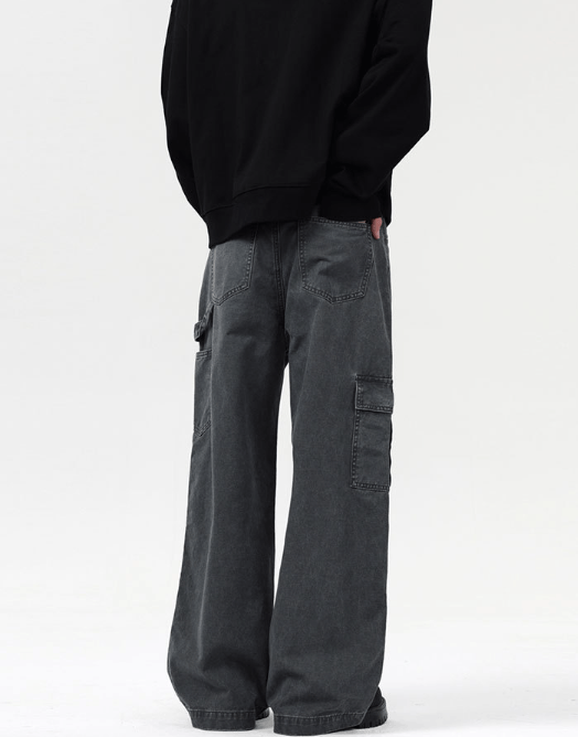 Japanese Brand × Jean Retro functional high street fashion casual cargo trousers Size US 32 / EU 48 - 4 Thumbnail