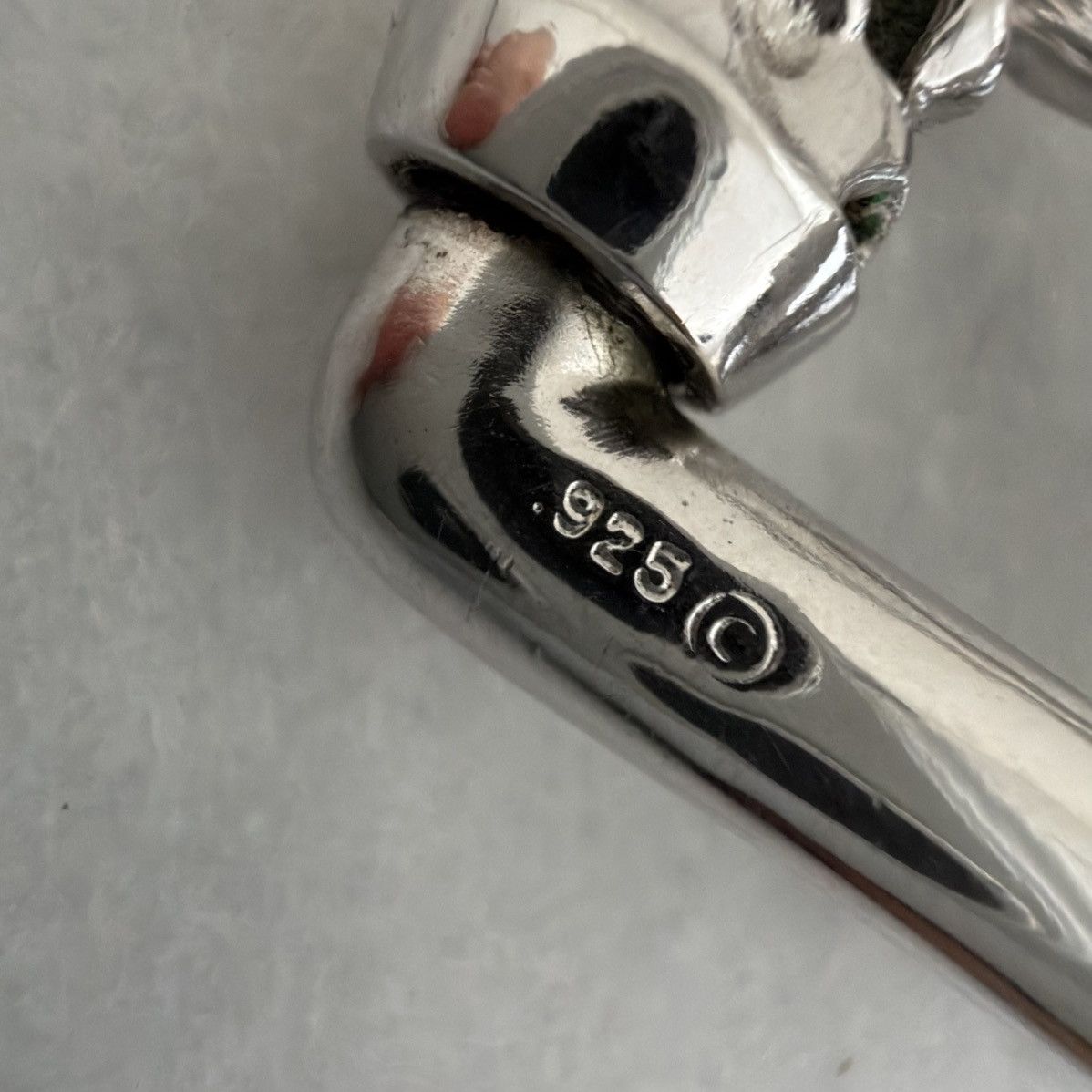 Chrome Hearts Chrome Hearts White Rhodium 3pc Roller Belt Size 36 - 6 Thumbnail