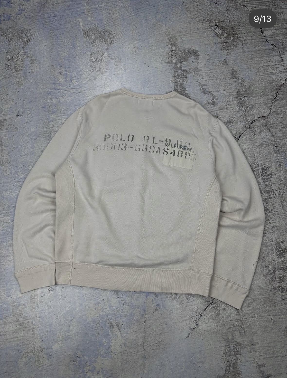 Polo Ralph Lauren Polo Ralph Lauren vintage sweatshirt patchwork japaneese Size US XL / EU 56 / 4 - 6 Thumbnail