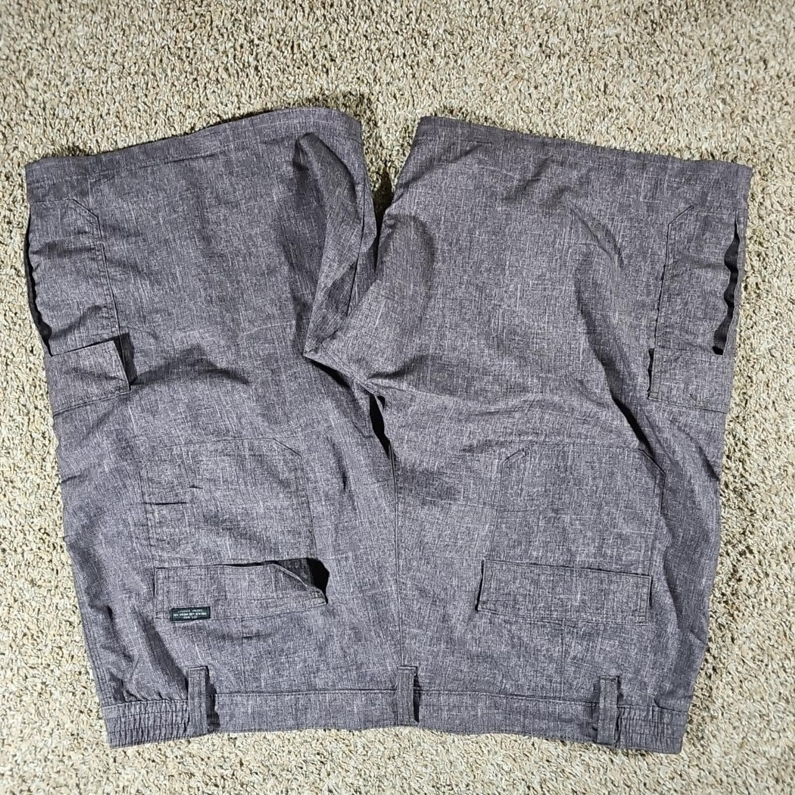 Lee Lee Gray Sz 44 Cargo Flap Pocket Shorts Size US 44 / EU 60 - 5 Thumbnail