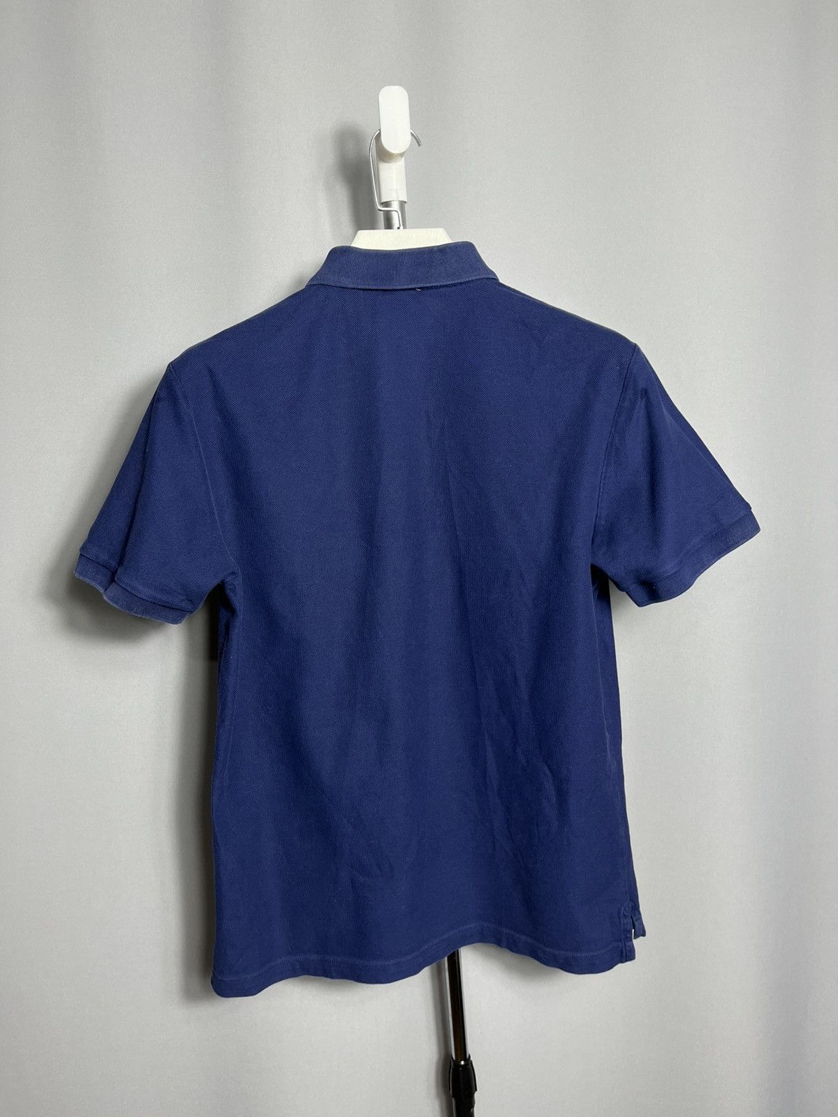 Burberry Burberry mens polo navy blue embroidered cotton shirt Size US M / EU 48-50 / 2 - 6 Thumbnail