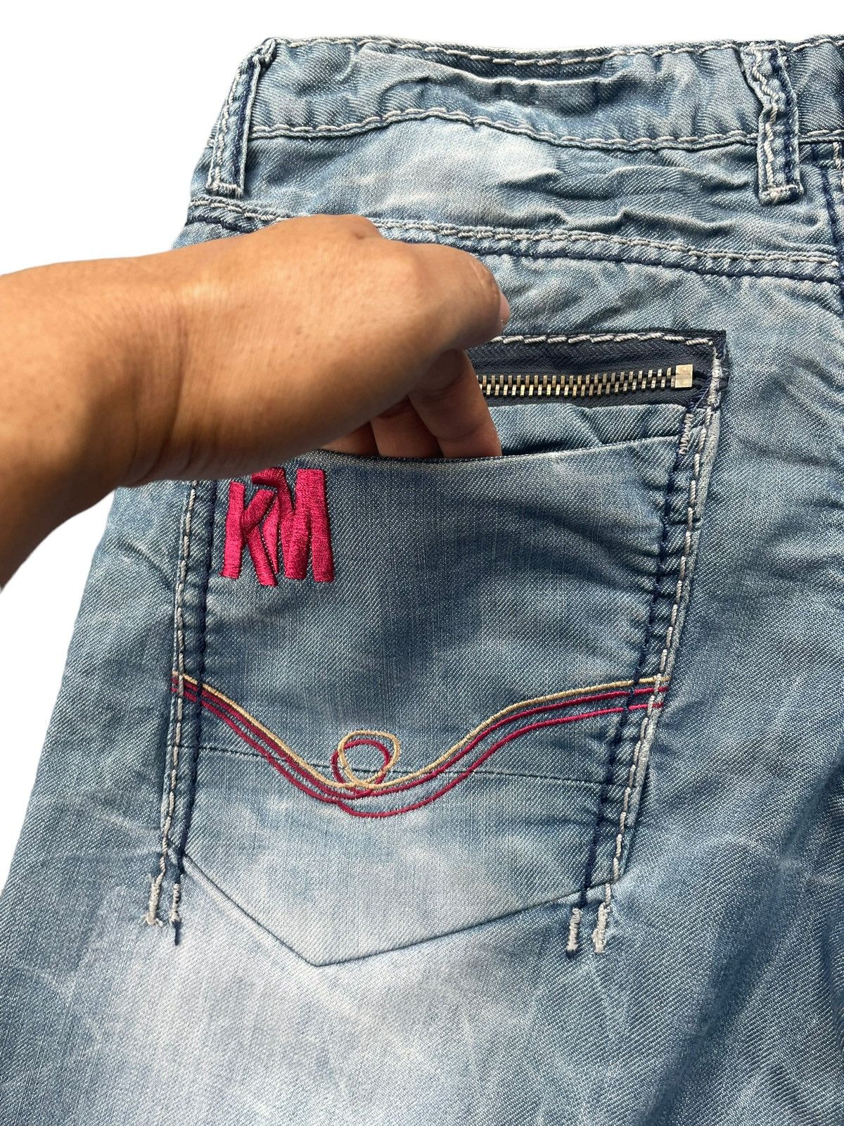 Japanese Brand Kosmo Lupo Denim Size US 36 / EU 52 - 9 Thumbnail