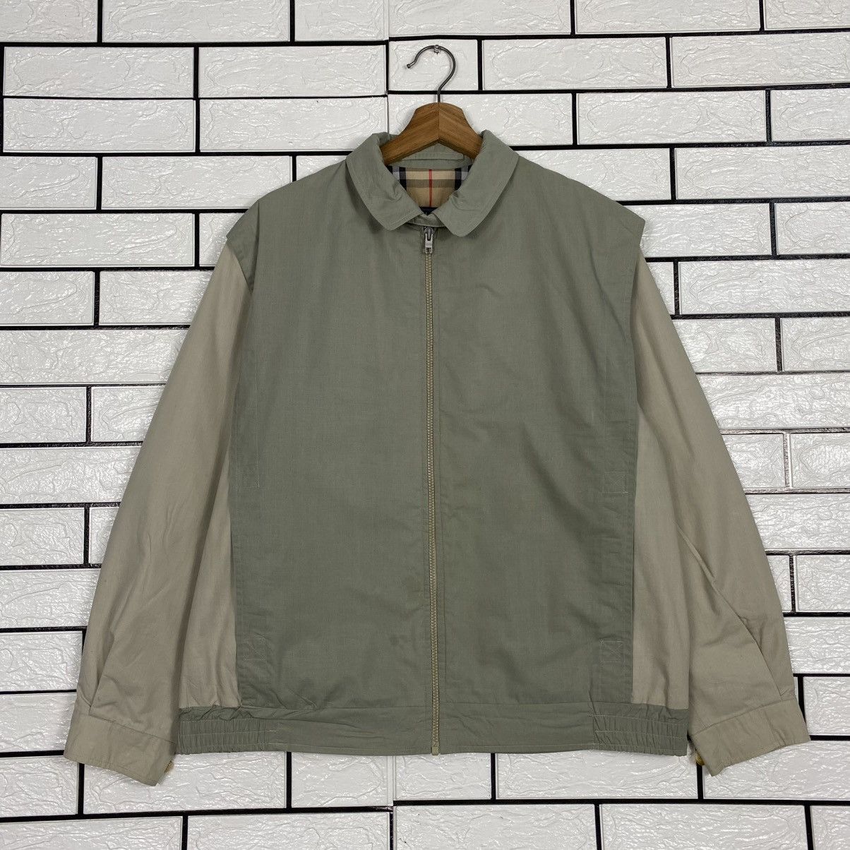 Burberry 🔥VINTAGE BOMBER JACKET BURBERRYS MADE IN ENGLAND NOVA CHECK Size US M / EU 48-50 / 2 - 2 Thumbnail