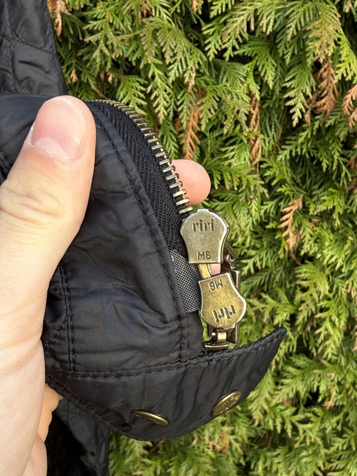 Moncler Moncler Quilted Nylon Moto Jacket Size XS / US 0-2 / IT 36-38 - 5 Thumbnail