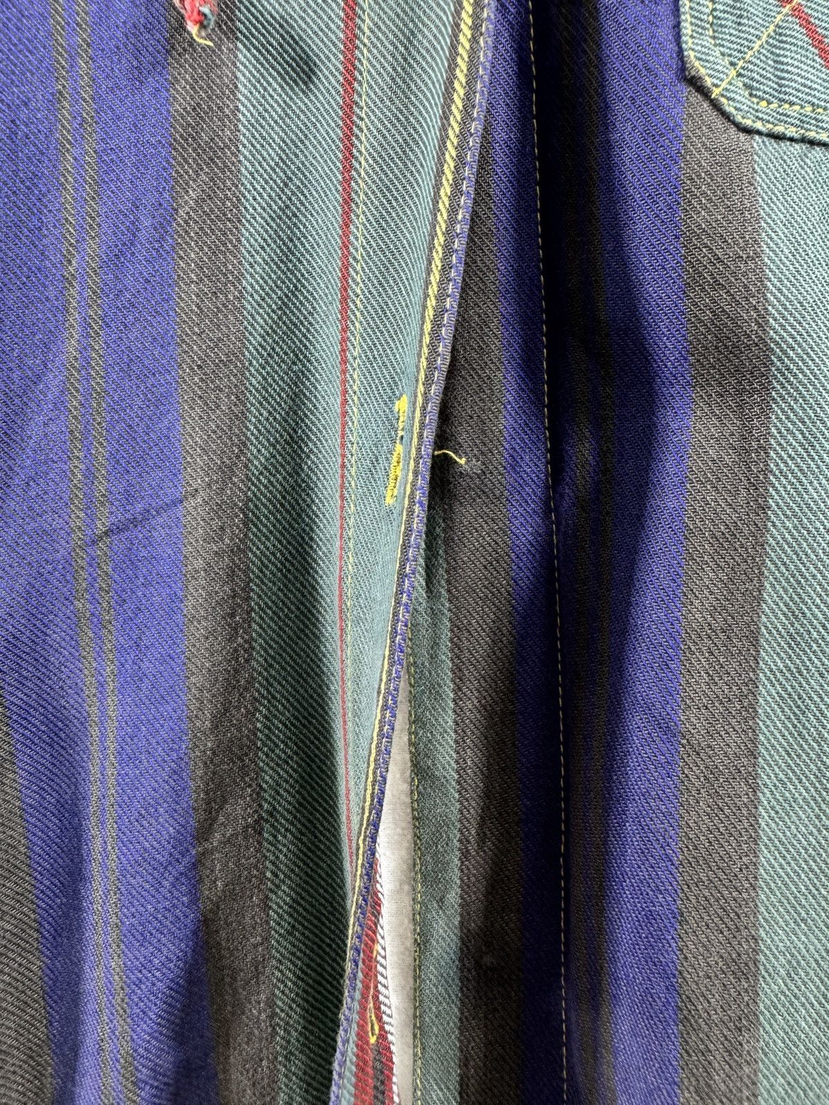 Japanese Brand 🔥 Braetan stripes Hoodie button light Jacket Size US XL / EU 56 / 4 - 5 Thumbnail